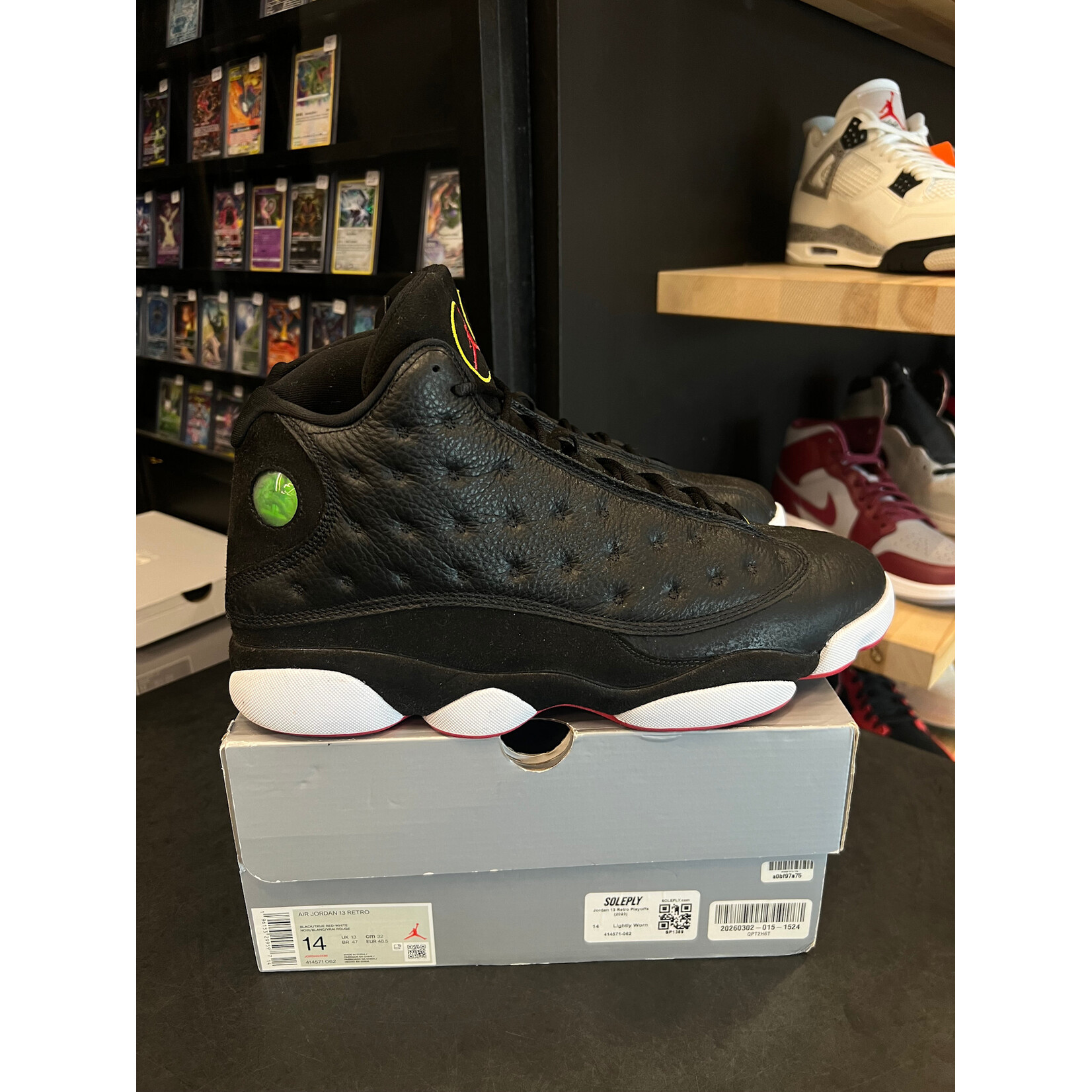 Jordan Jordan 13 Retro Playoffs (2023) Size 14, PREOWNED*