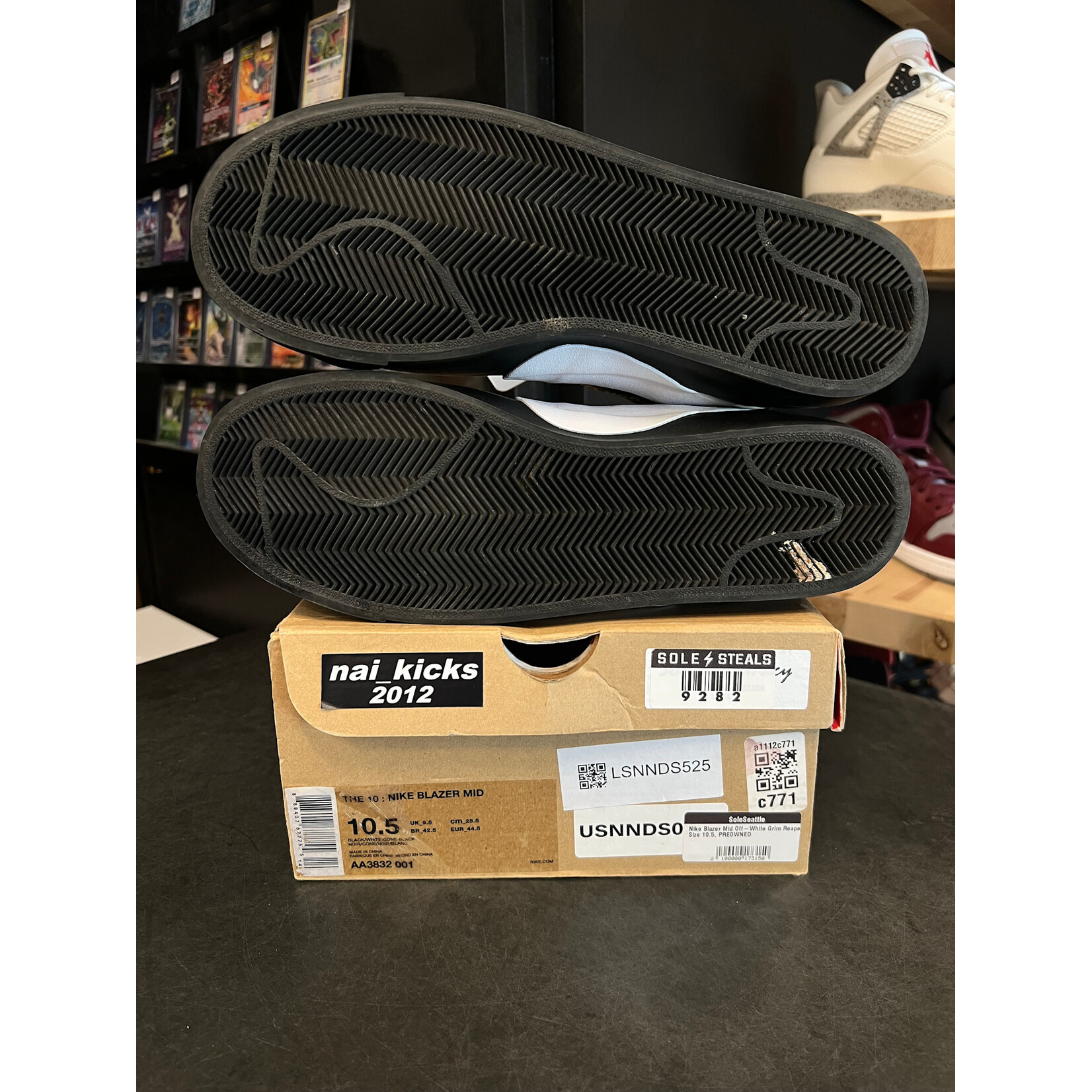 Nike Nike Blazer Mid Off-White Grim Reaper Size 10.5, PREOWNED*