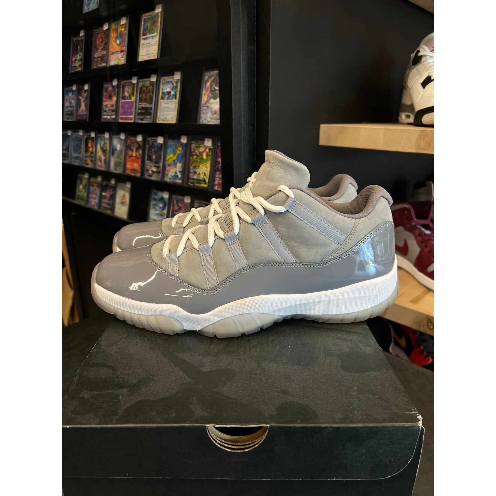 Jordan Jordan 11 Retro Low Cool Grey Size 13, PREOWNED