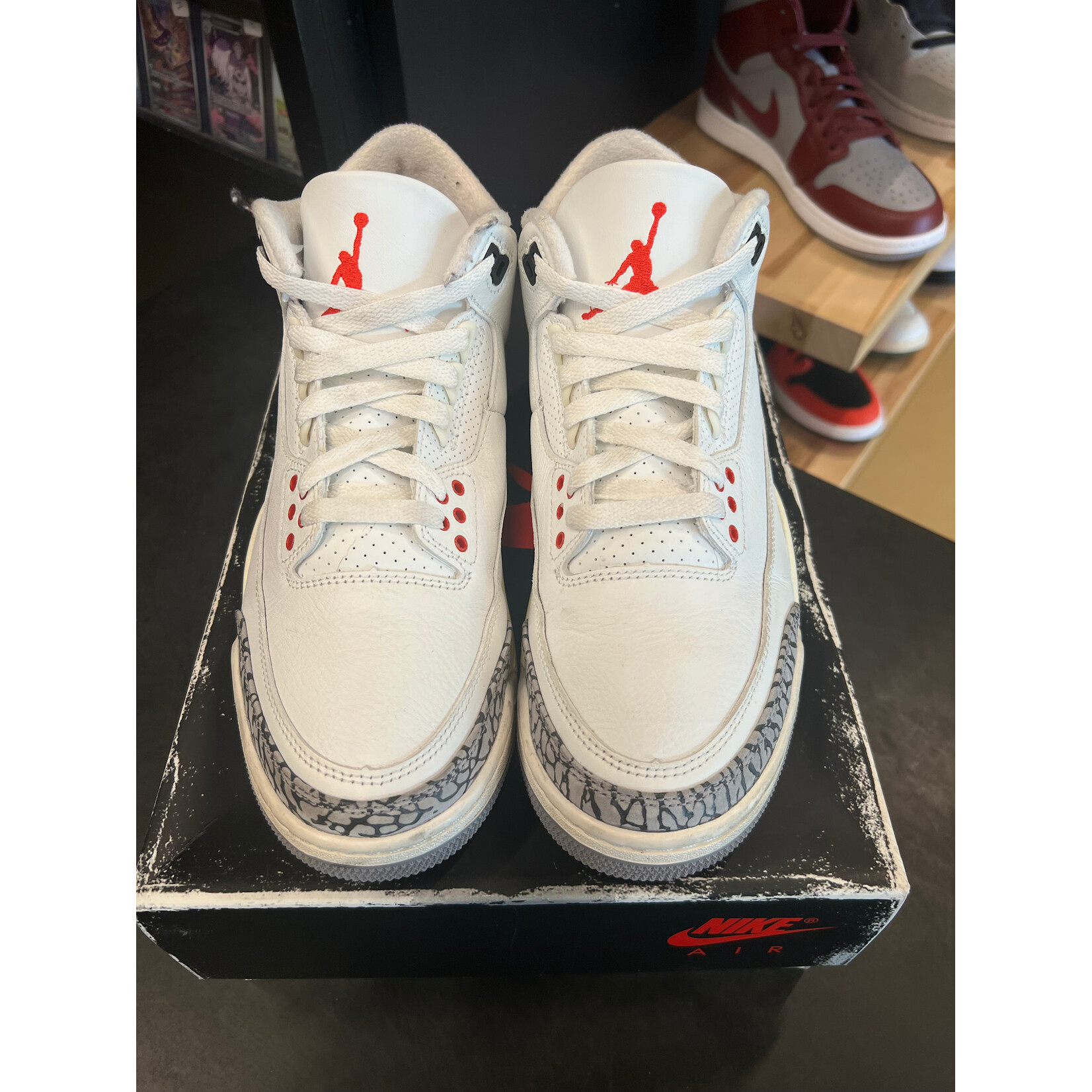 Jordan Jordan 3 Retro White Cement Reimagined Size 8, PREOWNED*