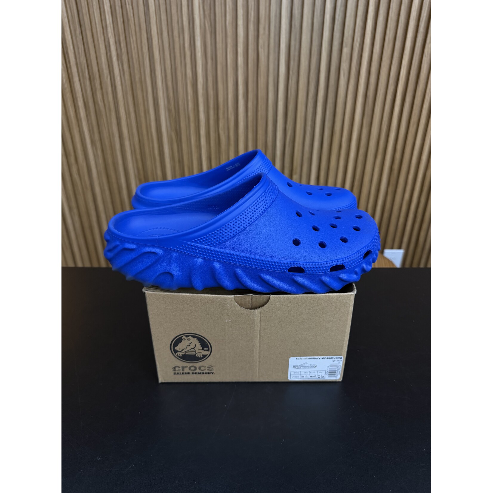 Crocs Crocs Pollex Saru Mule by Salehe Bembury Geneva Size 12, PREOWNED