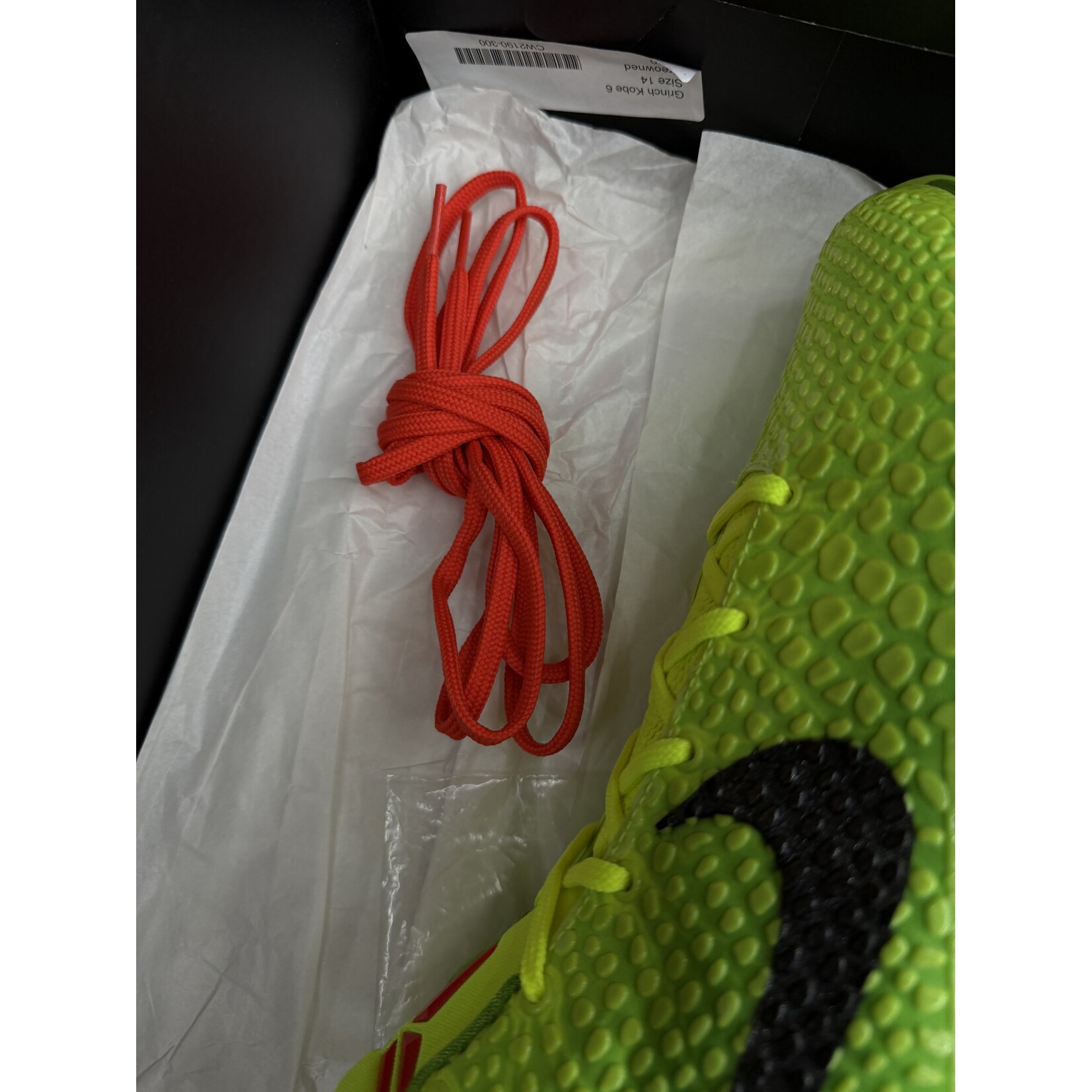 Nike Nike Kobe 6 Protro Grinch (2020) Size 14, PREOWNED*