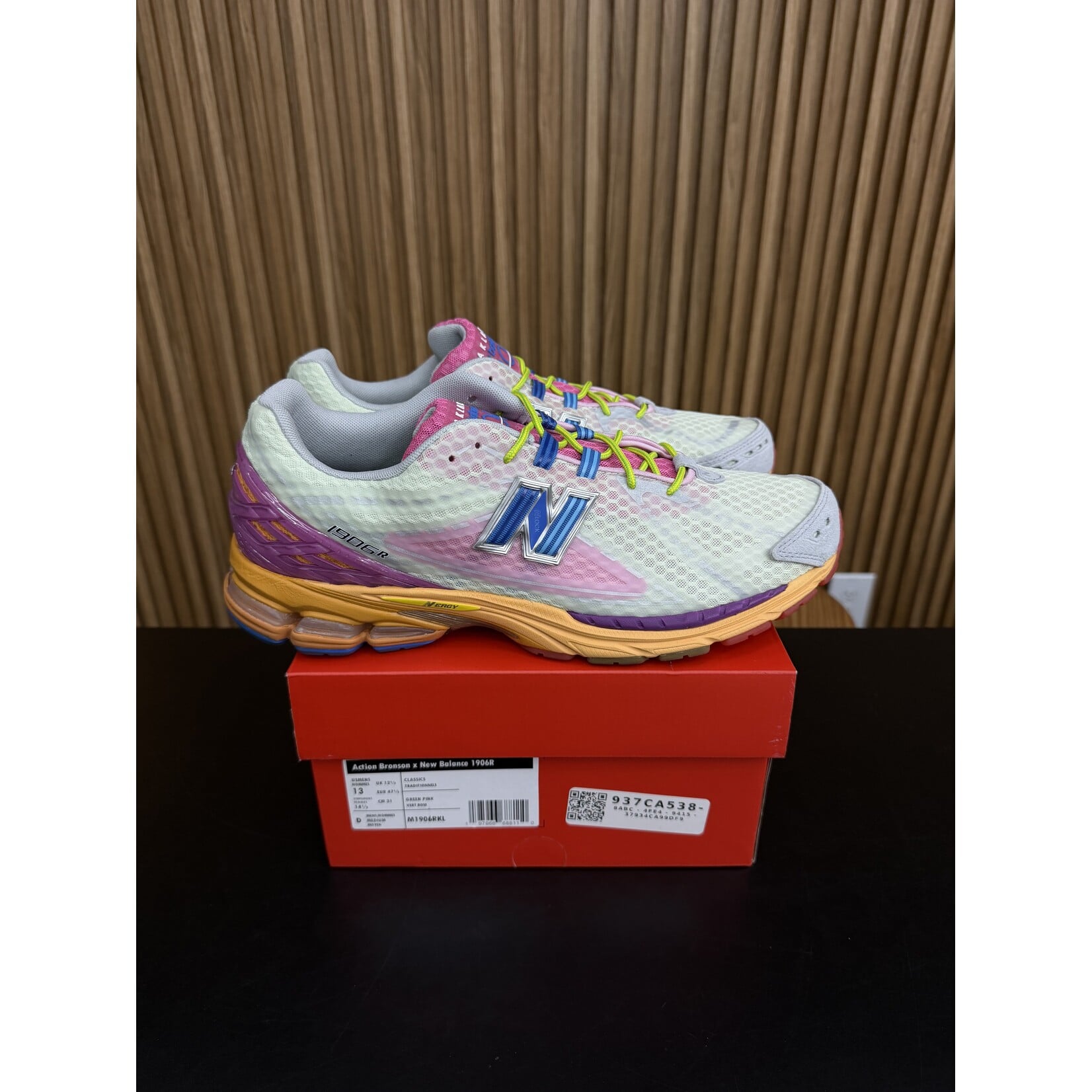 New New Balance 1906R Action Bronson Rosewater Size 13, PREOWNED*