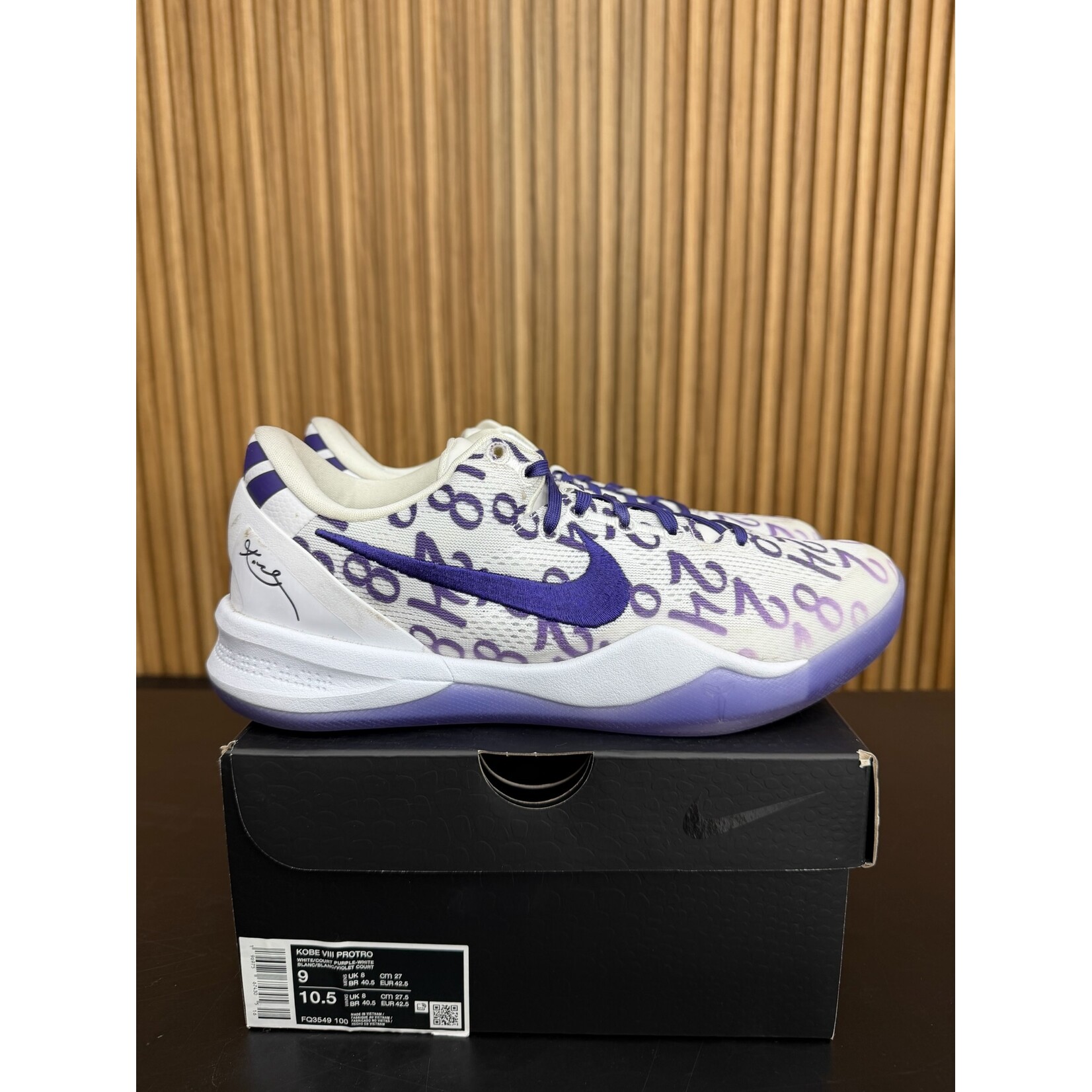 Nike Nike Kobe 8 Protro Court Purple Size 9, PREOWNED