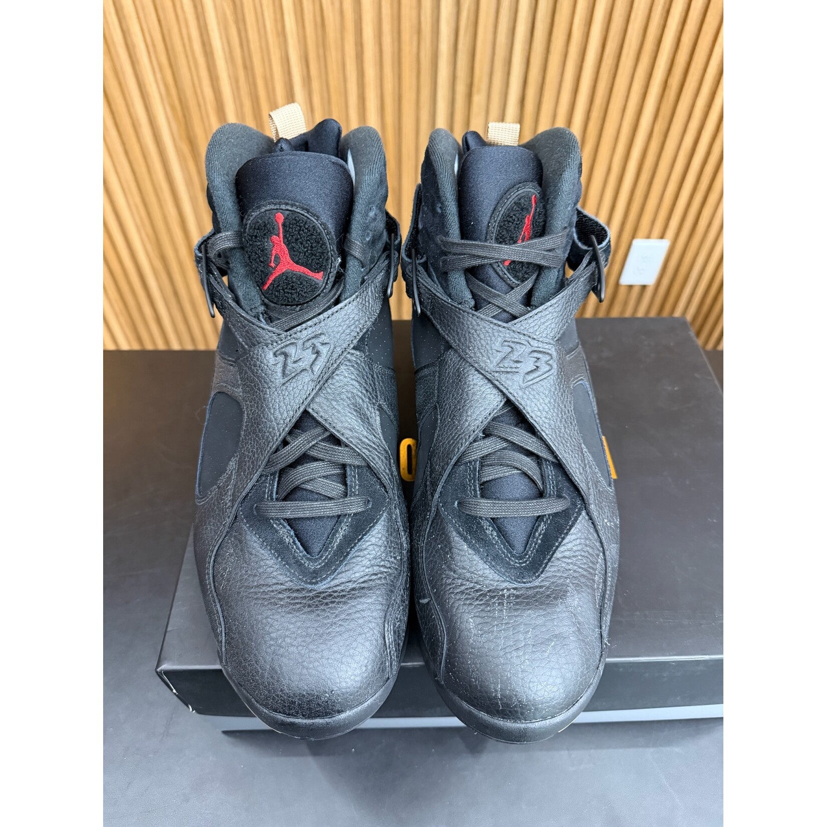 Jordan Jordan 8 Retro OVO Black Size 14, PREOWNED*