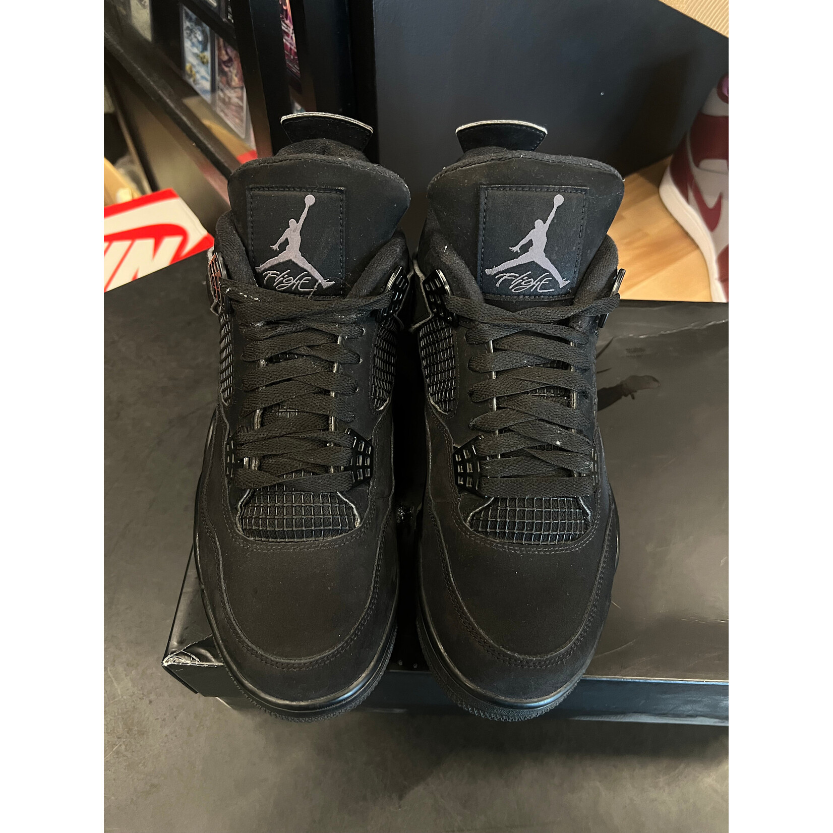Jordan Jordan 4 Retro Black Cat (2020) Size 10, PREOWNED