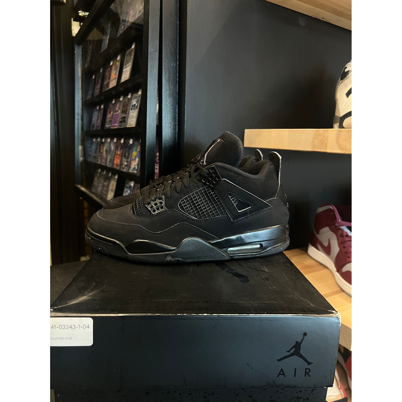 Jordan Jordan 4 Retro Black Cat (2020) Size 10, PREOWNED