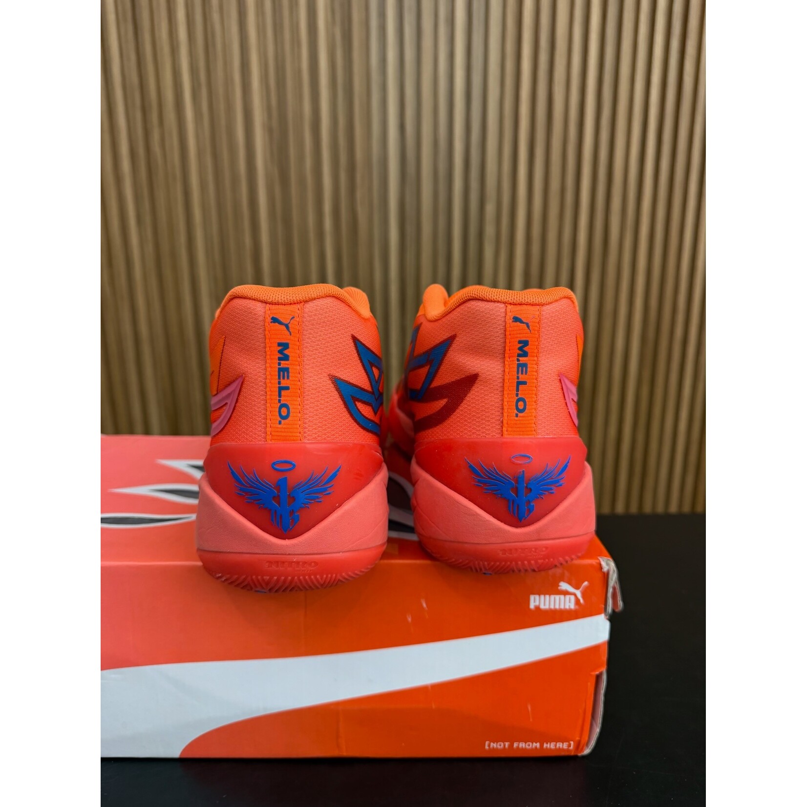 Puma Puma LaMelo Ball MB.02 Supernova Size 13, PREOWNED DAMAGED BOX