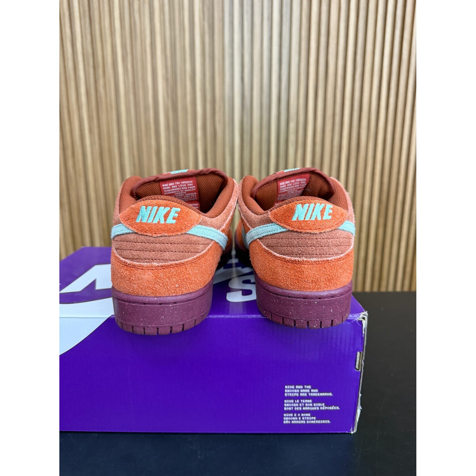 Nike Nike SB Dunk Low Mystic Red Rosewood Size 13, PREOWNED