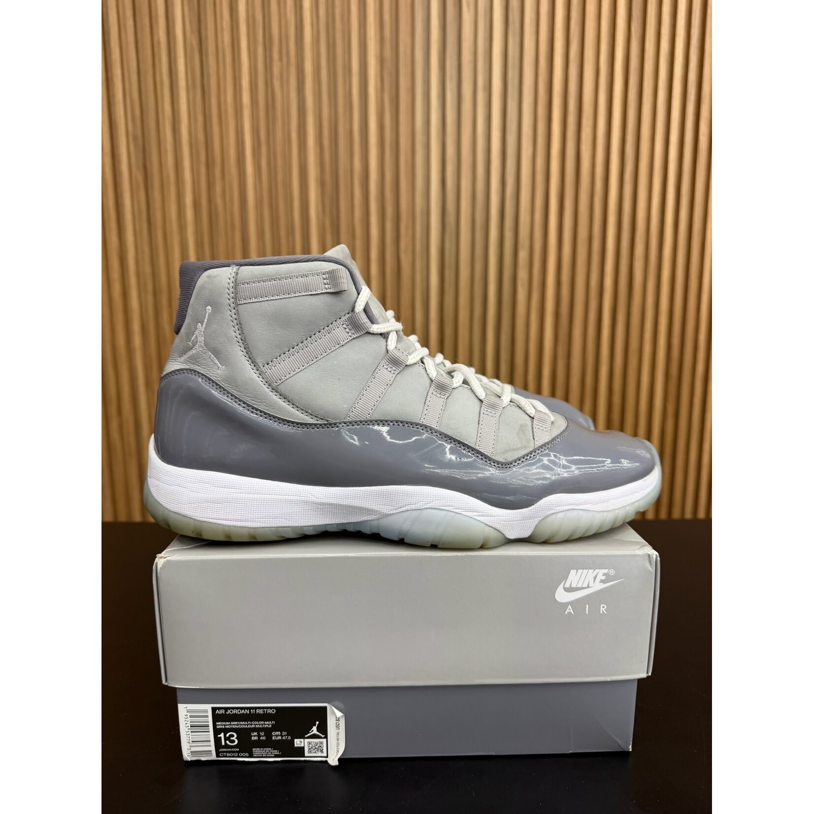 Jordan Jordan 11 Retro Cool Grey (2021) Size 13, PREOWNED