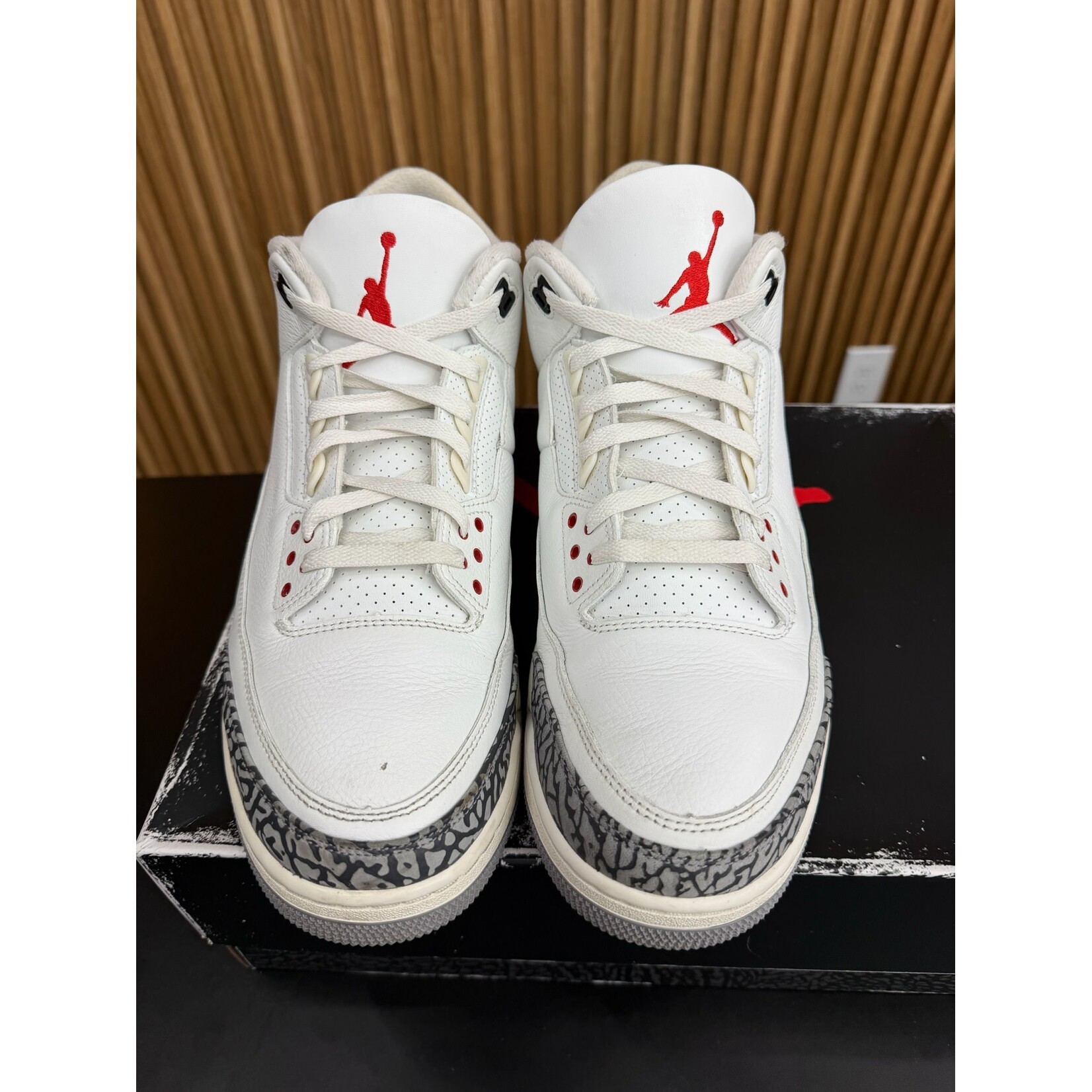 Jordan Jordan 3 Retro White Cement Reimagined Size 13, PREOWNED