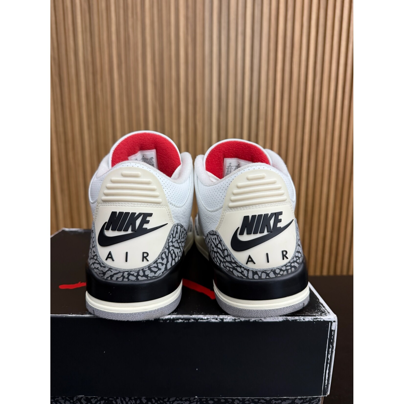 Jordan Jordan 3 Retro White Cement Reimagined Size 13, PREOWNED