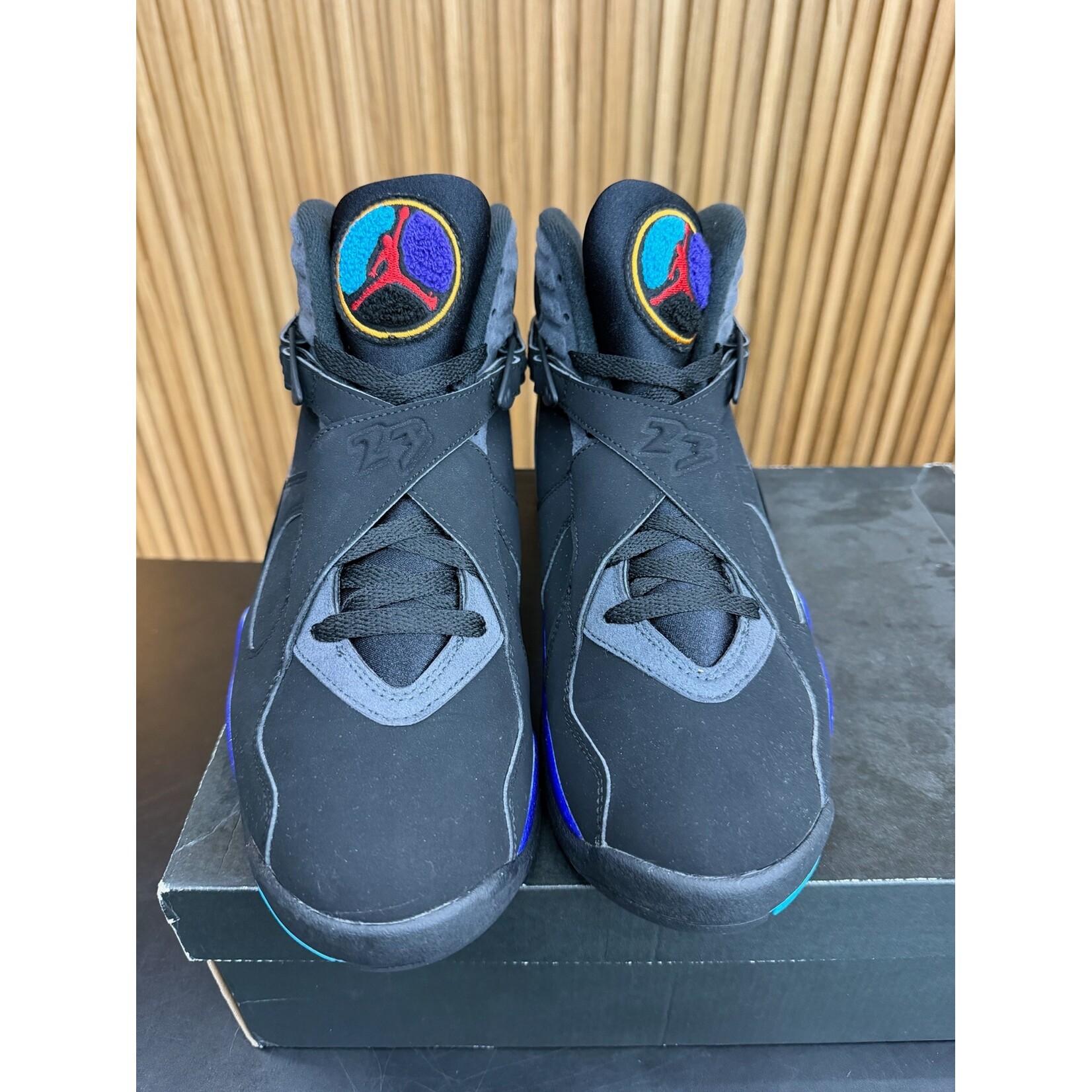 Jordan Jordan 8 Retro Aqua (2015) Size 9.5, PREOWNED*