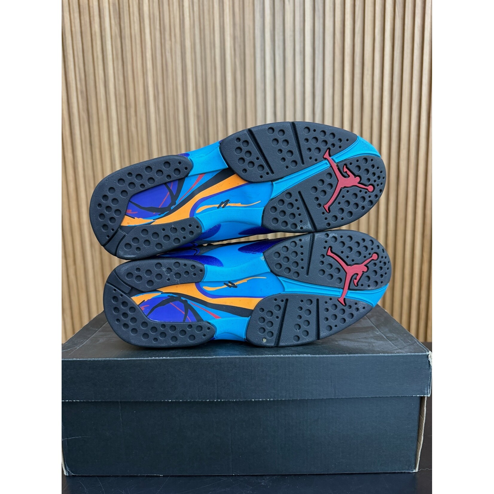 Jordan Jordan 8 Retro Aqua (2015) Size 9.5, PREOWNED*
