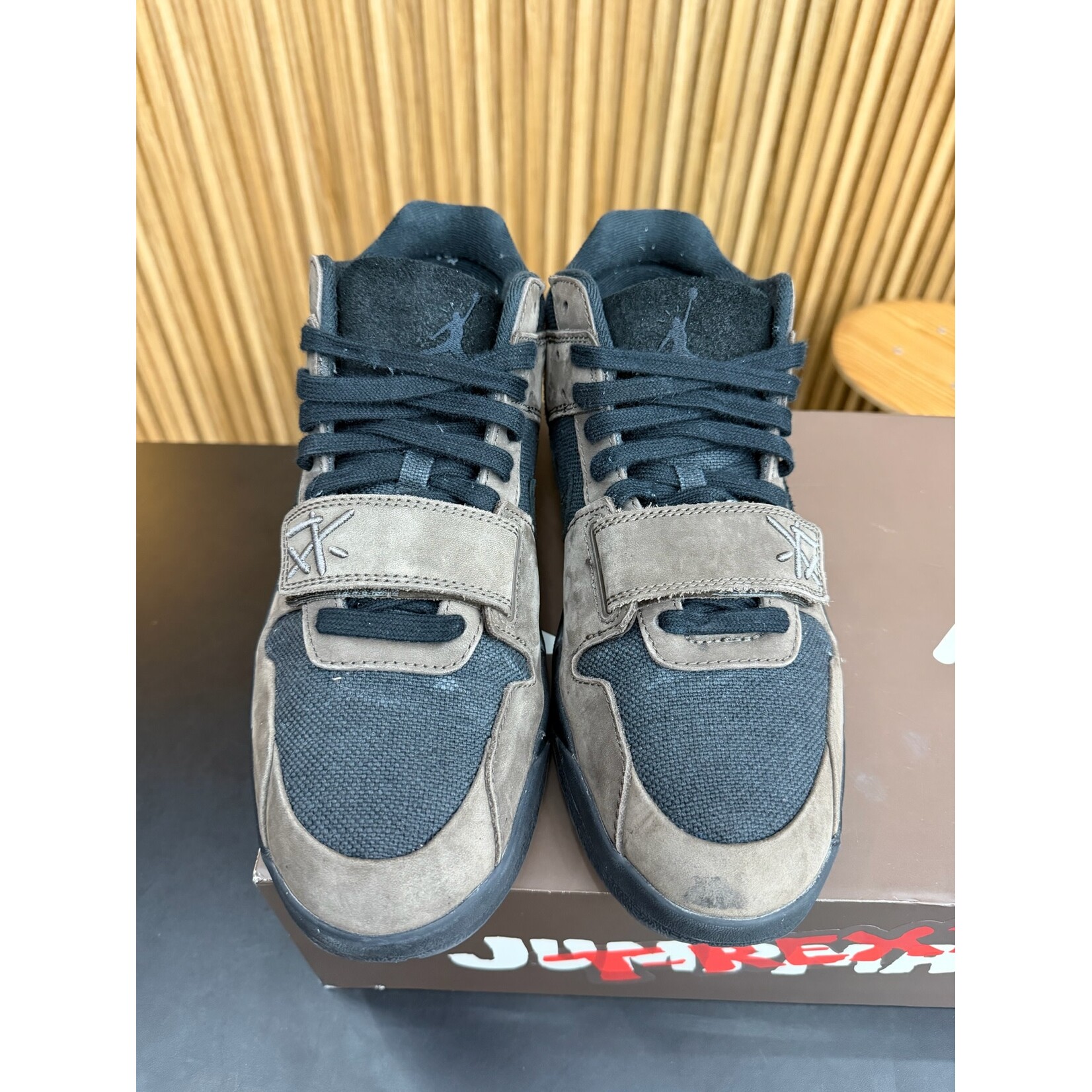 Jordan Jordan Jumpman Jack TR Travis Scott Dark Mocha Size 11.5, PREOWNED