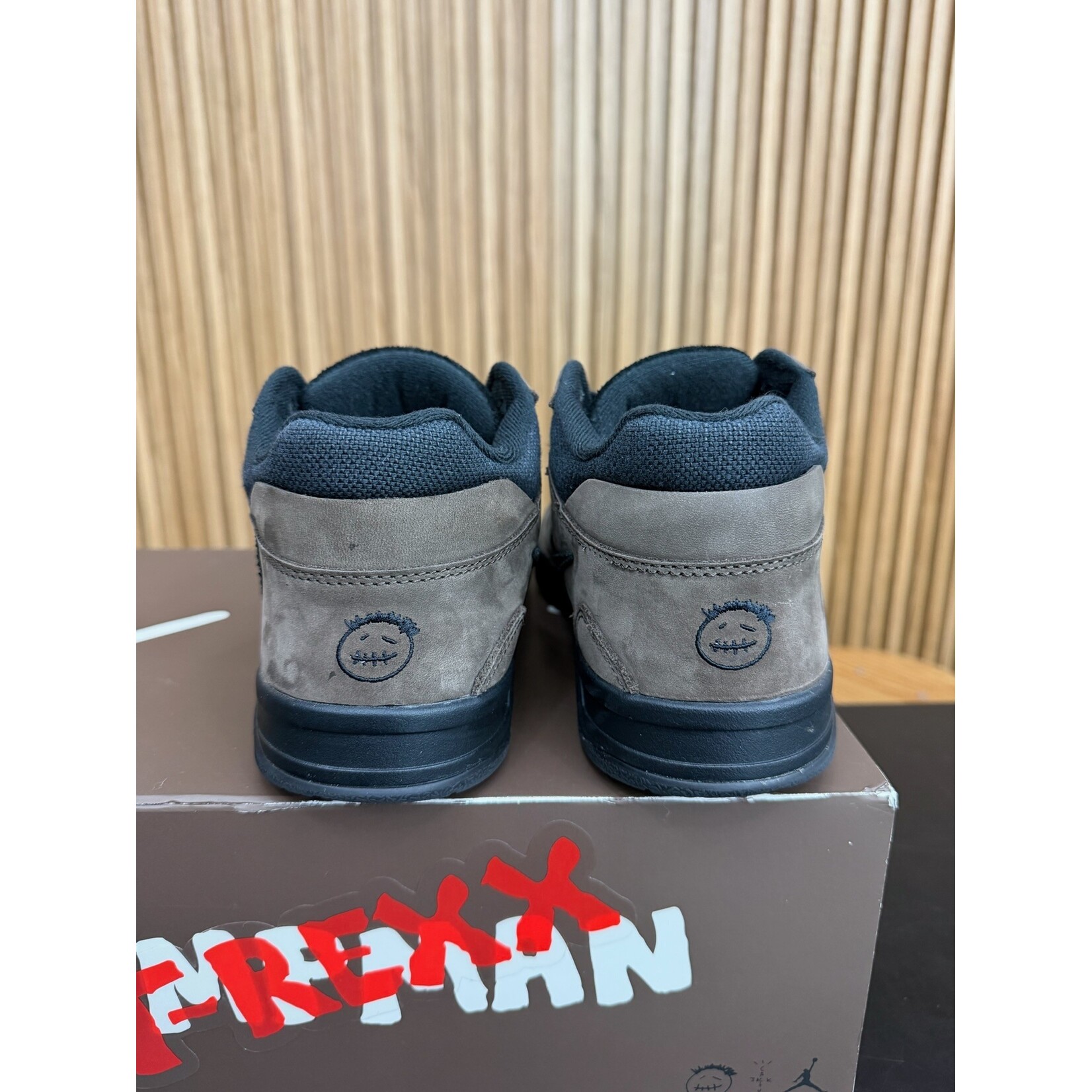 Jordan Jordan Jumpman Jack TR Travis Scott Dark Mocha Size 11.5, PREOWNED
