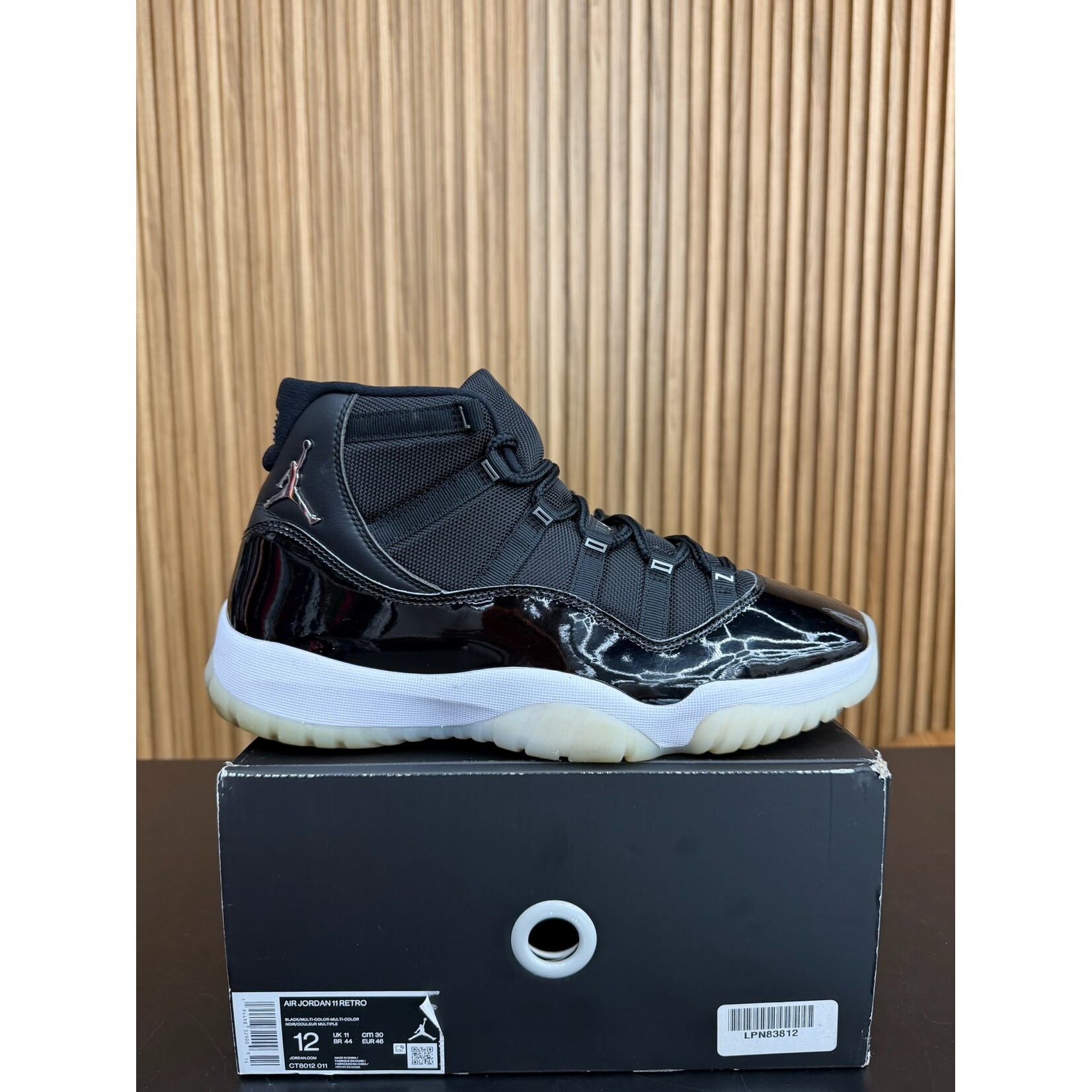 Jordan Jordan 11 Retro Jubilee 25th Anniversary Size 12, PREOWNED*