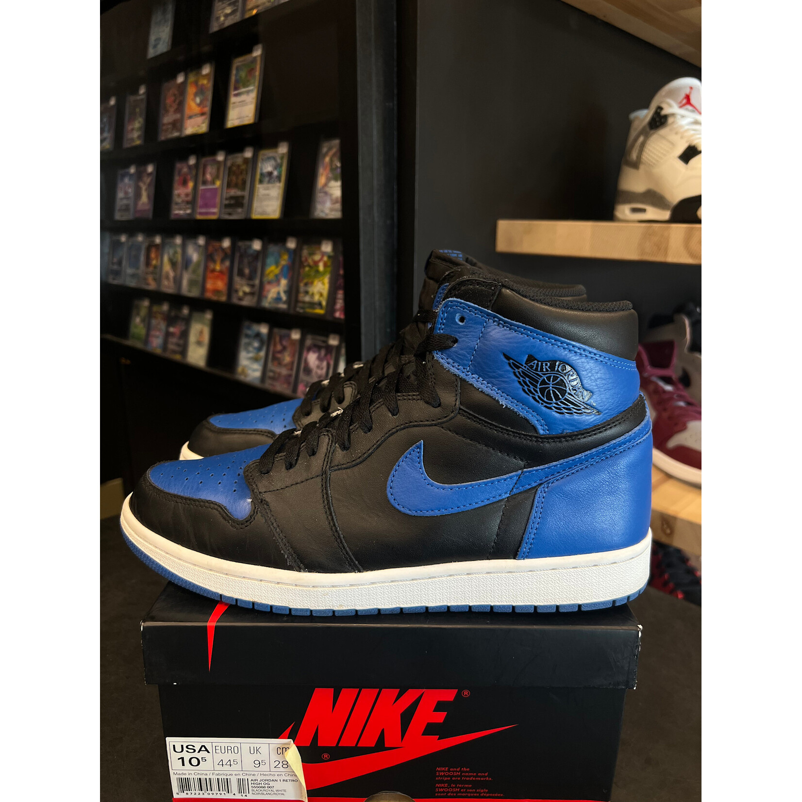 Jordan Jordan 1 Retro Royal (2017) Size 10.5, PREOWNED