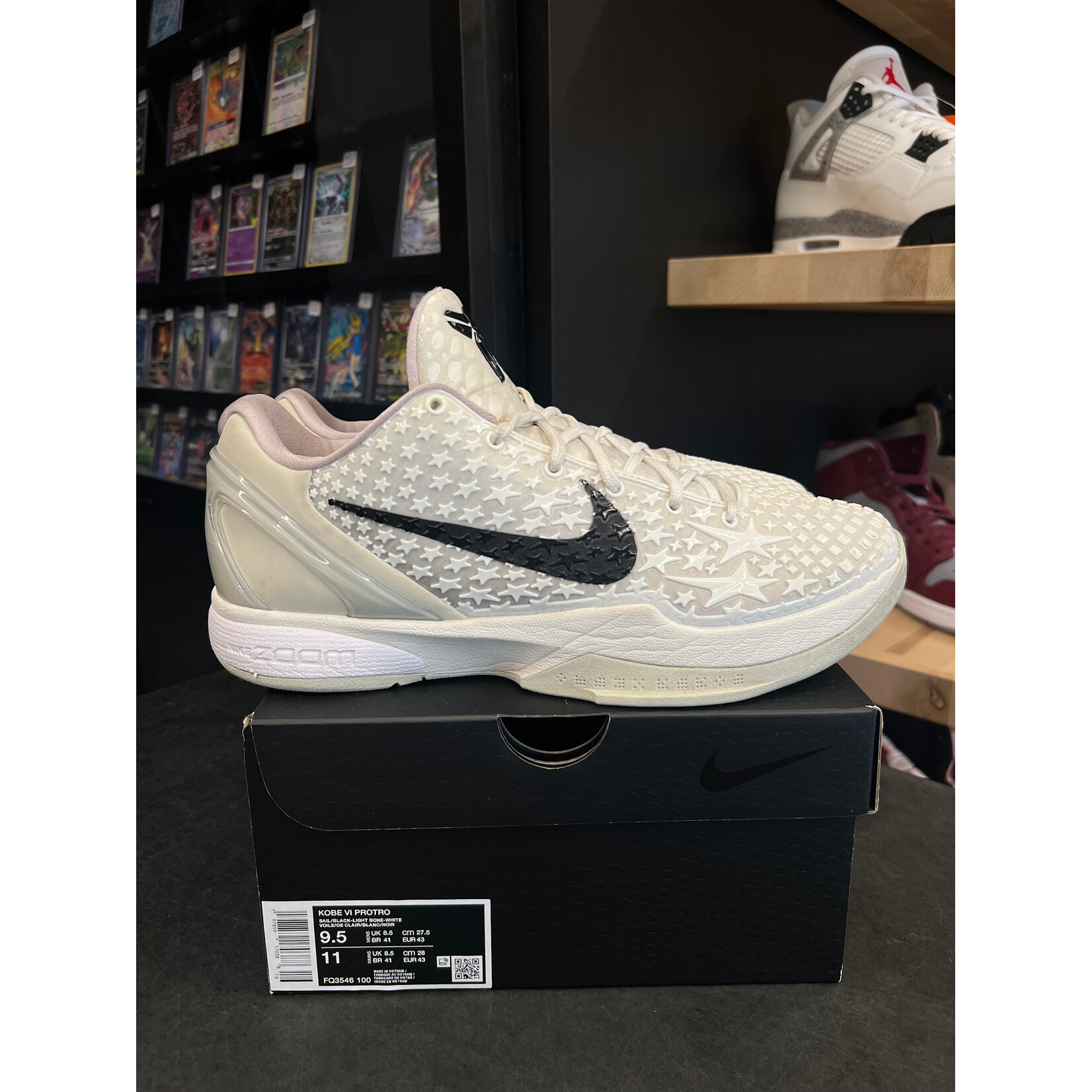 Nike Nike Kobe 6 Protro Sail All-Star Size 9.5, PREOWNED*