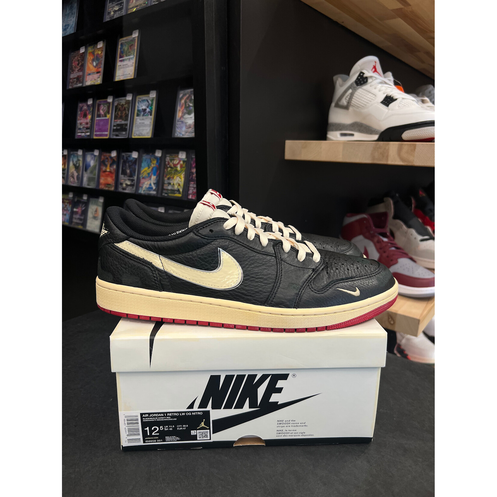 Jordan Jordan 1 Retro Low OG Nigel Sylvester Better With Time Size 12.5, PREOWNED