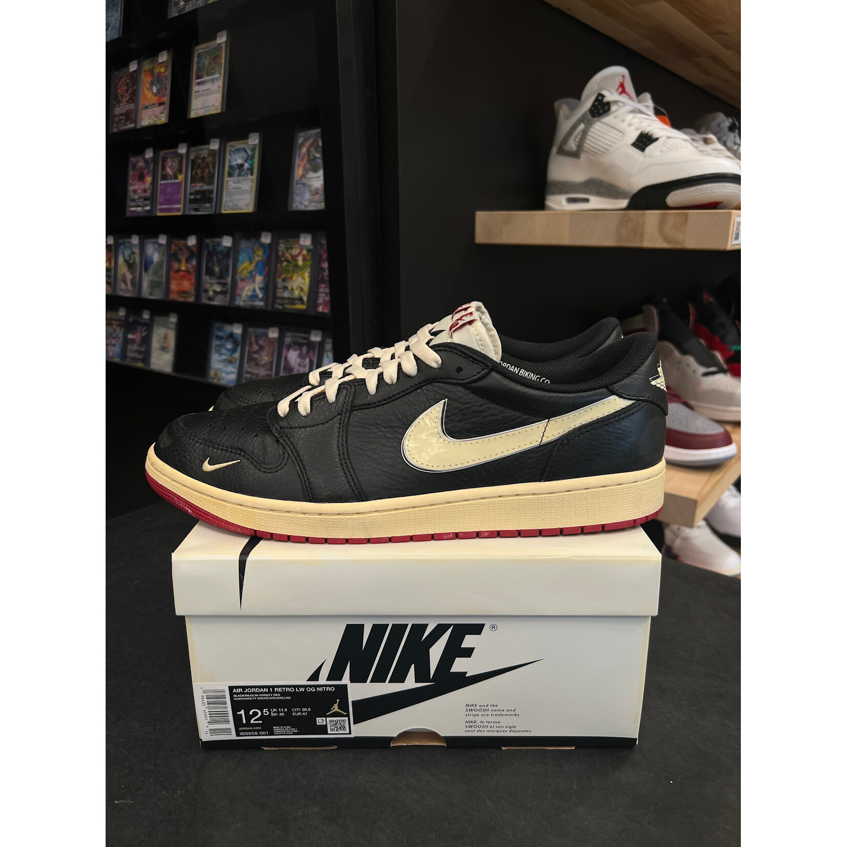 Jordan Jordan 1 Retro Low OG Nigel Sylvester Better With Time Size 12.5, PREOWNED