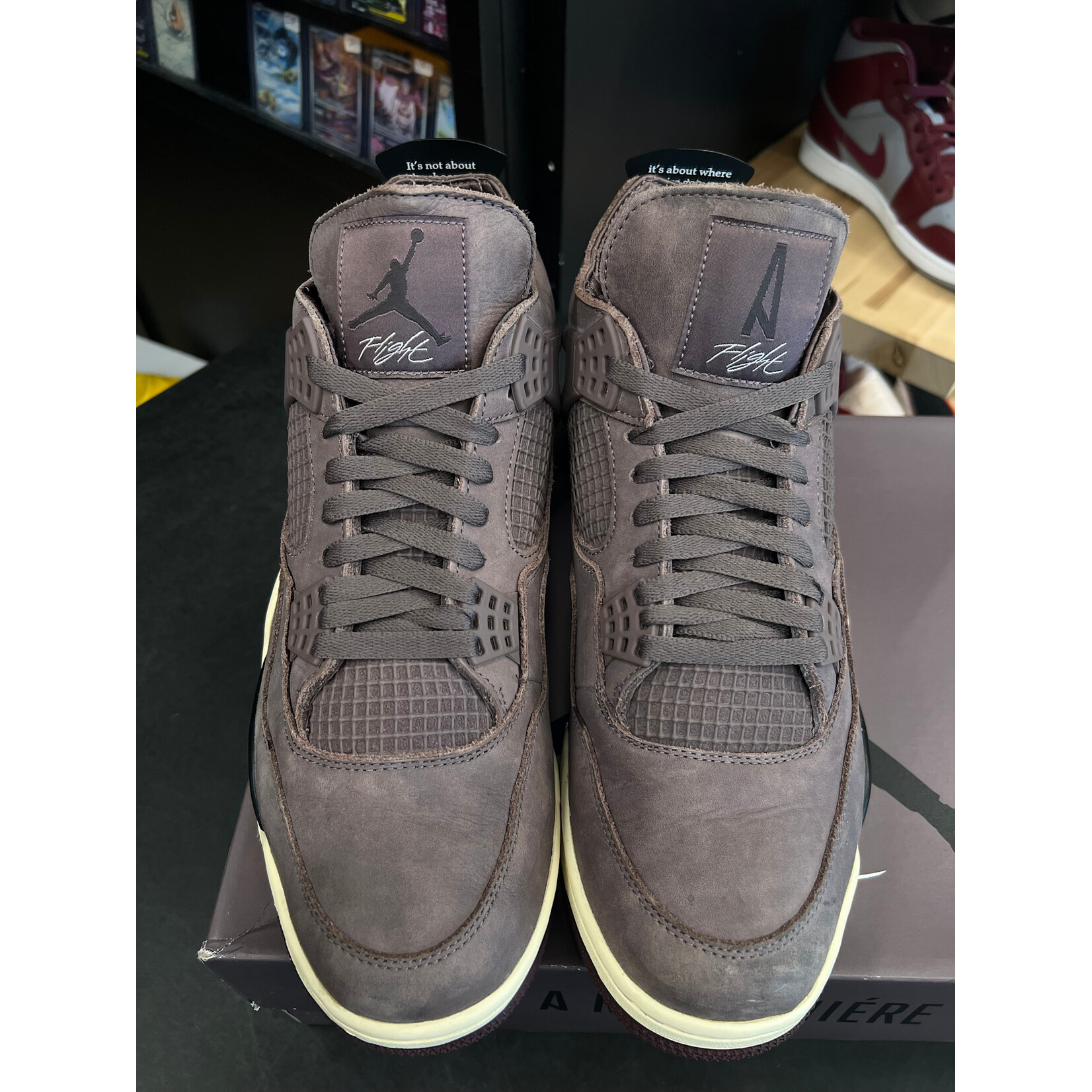 Jordan Jordan 4 Retro SP A Ma Maniére Violet Ore Size 13, PREOWNED*