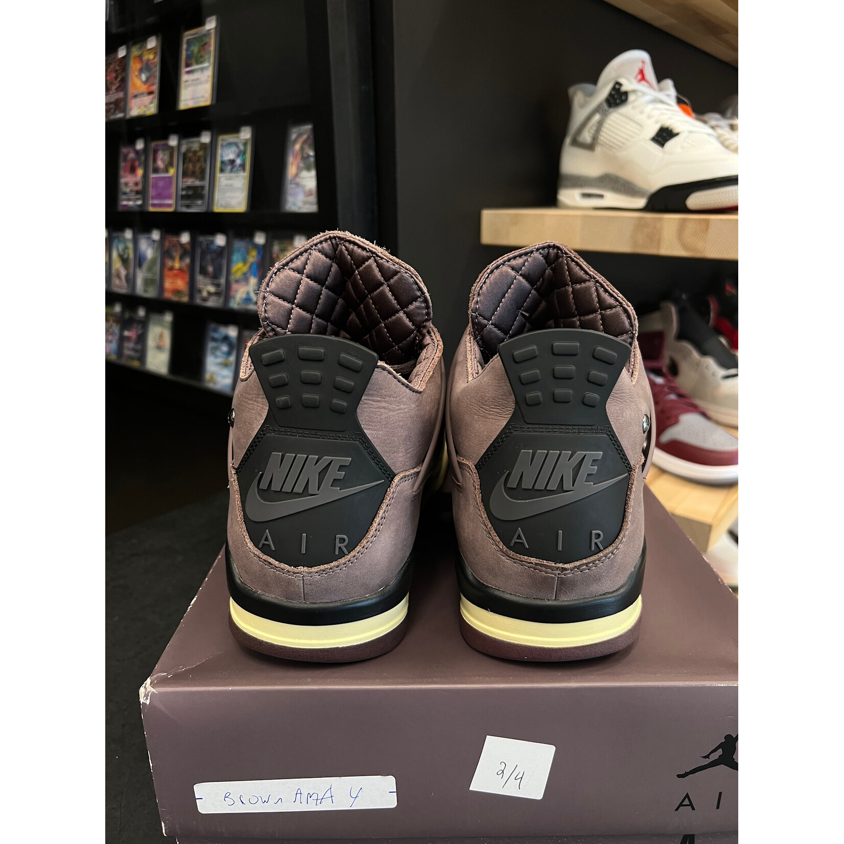 Jordan Jordan 4 Retro SP A Ma Maniére Violet Ore Size 13, PREOWNED*