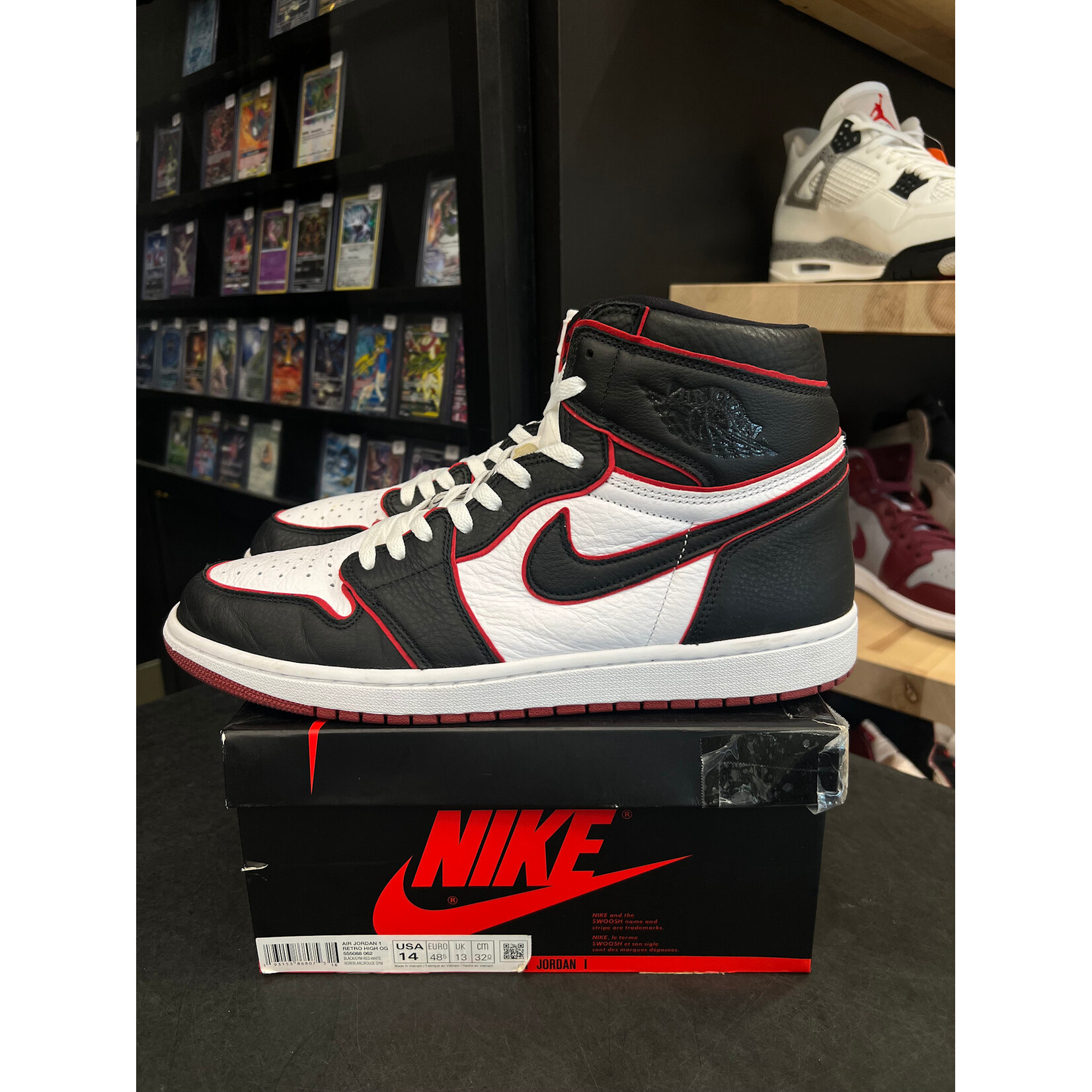 Jordan Jordan 1 Retro High Bloodline Size 14, PREOWNED