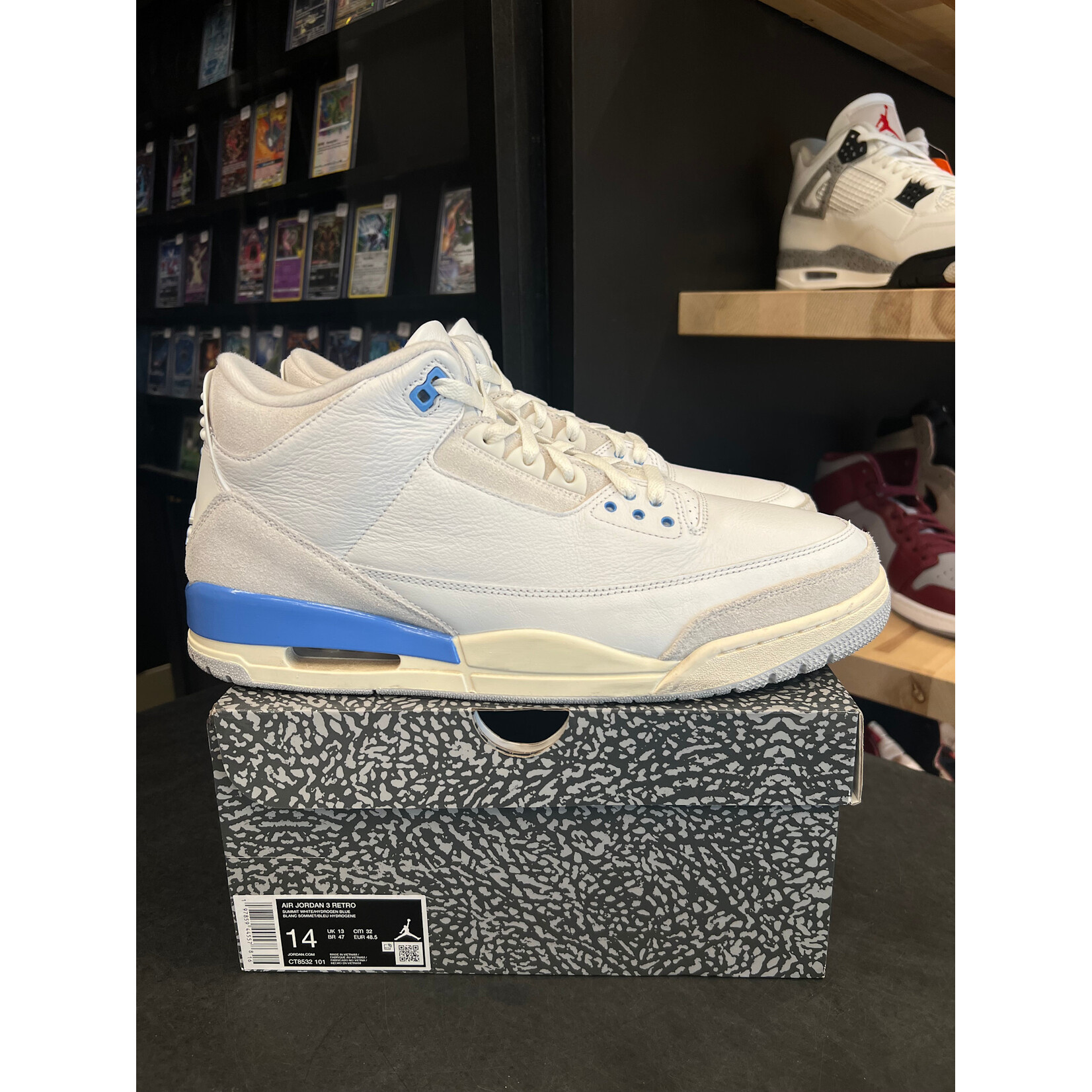 Jordan Jordan 3 Retro Lucky Shorts Size 14, PREOWNED