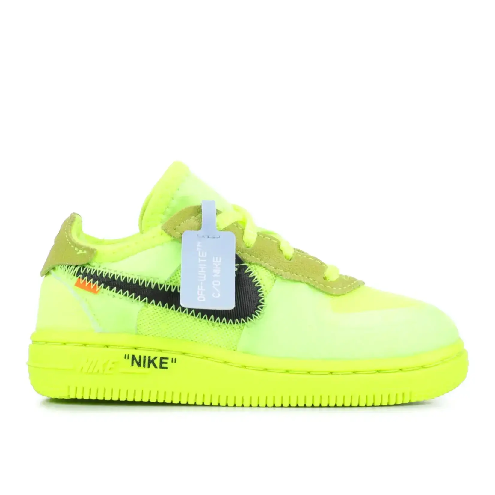 Nike Nike Air Force 1 Low Off-White Volt (TD) Size 9c, DS BRAND NEW*
