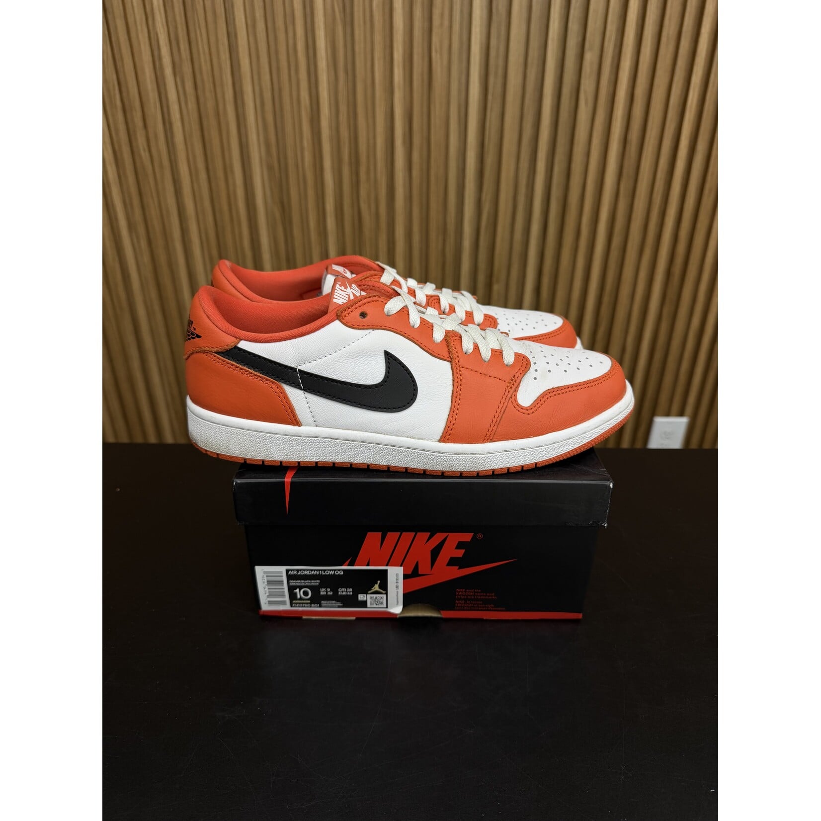 Jordan Jordan 1 Low Starfish Size 10, PREOWNED