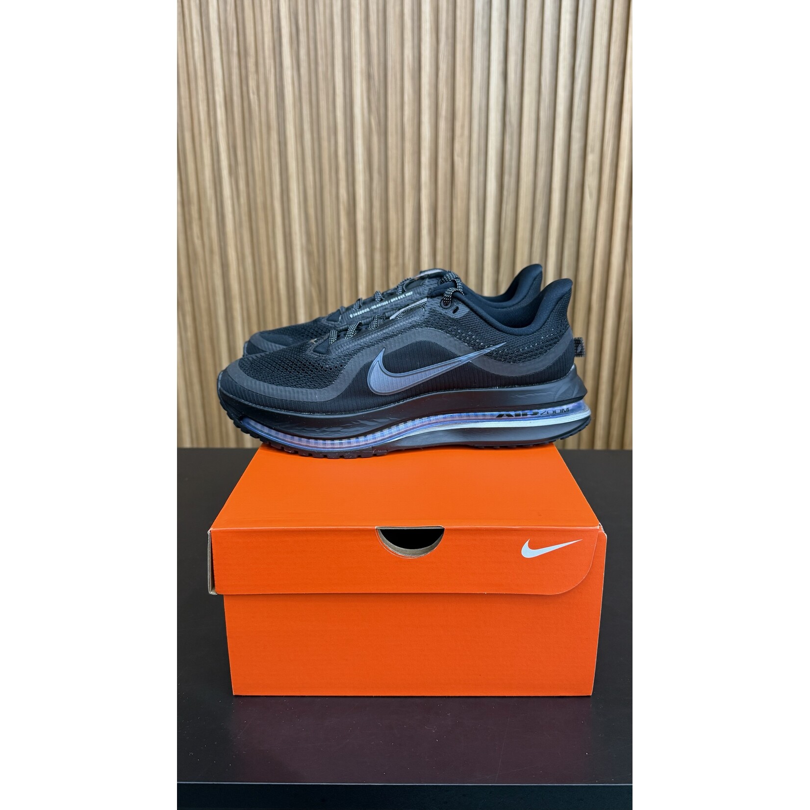 Nike Nike Air Zoom Pegasus Premium Black Metallic Silver Size 9.5, PREOWNED