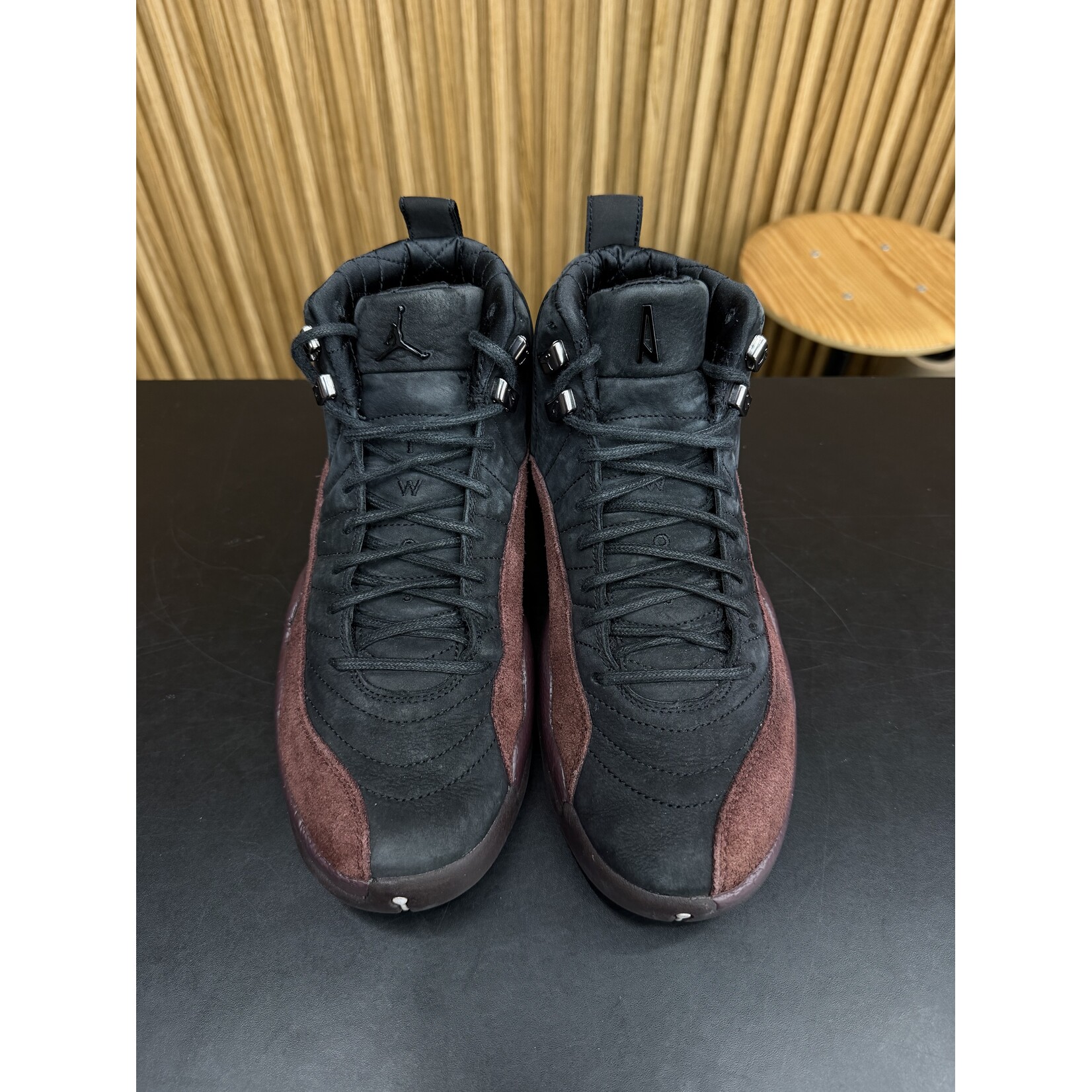 Jordan Jordan 12 Retro SP A Ma Maniére Black (Women's) Size 10.5W, PREOWNED NO BOX*