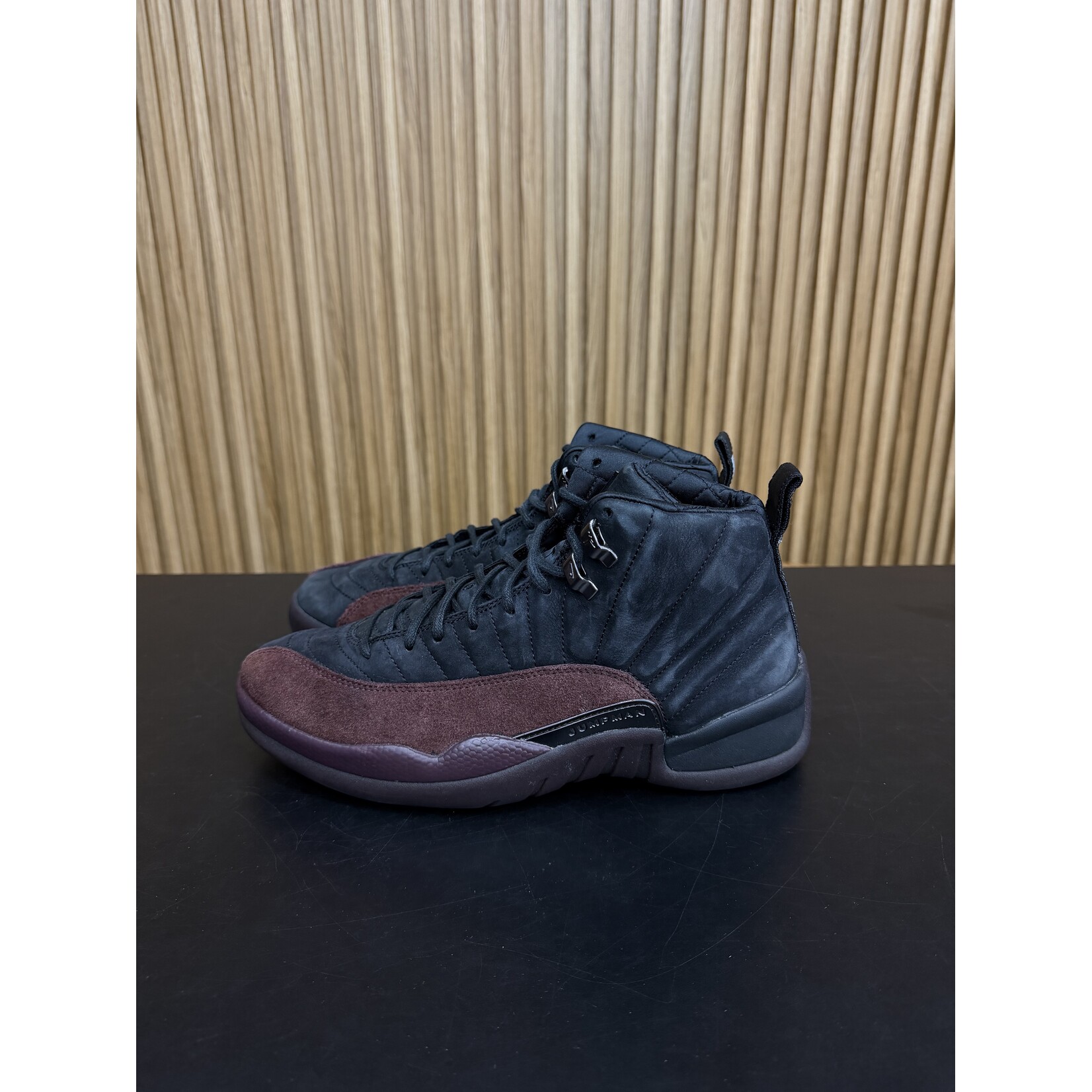 Jordan Jordan 12 Retro SP A Ma Maniére Black (Women's) Size 10.5W, PREOWNED NO BOX*