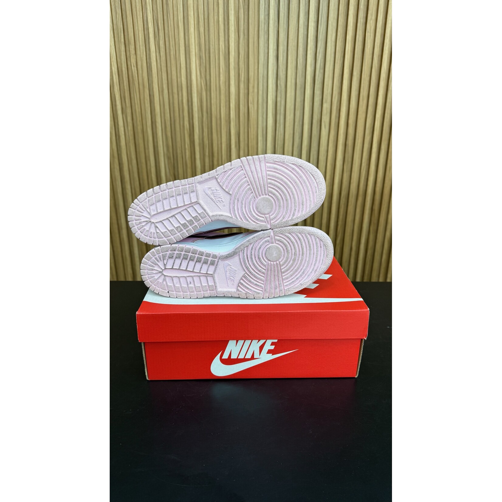Nike Nike Dunk Low Pink Foam Red White (GS) Size 6.5Y, PREOWNED