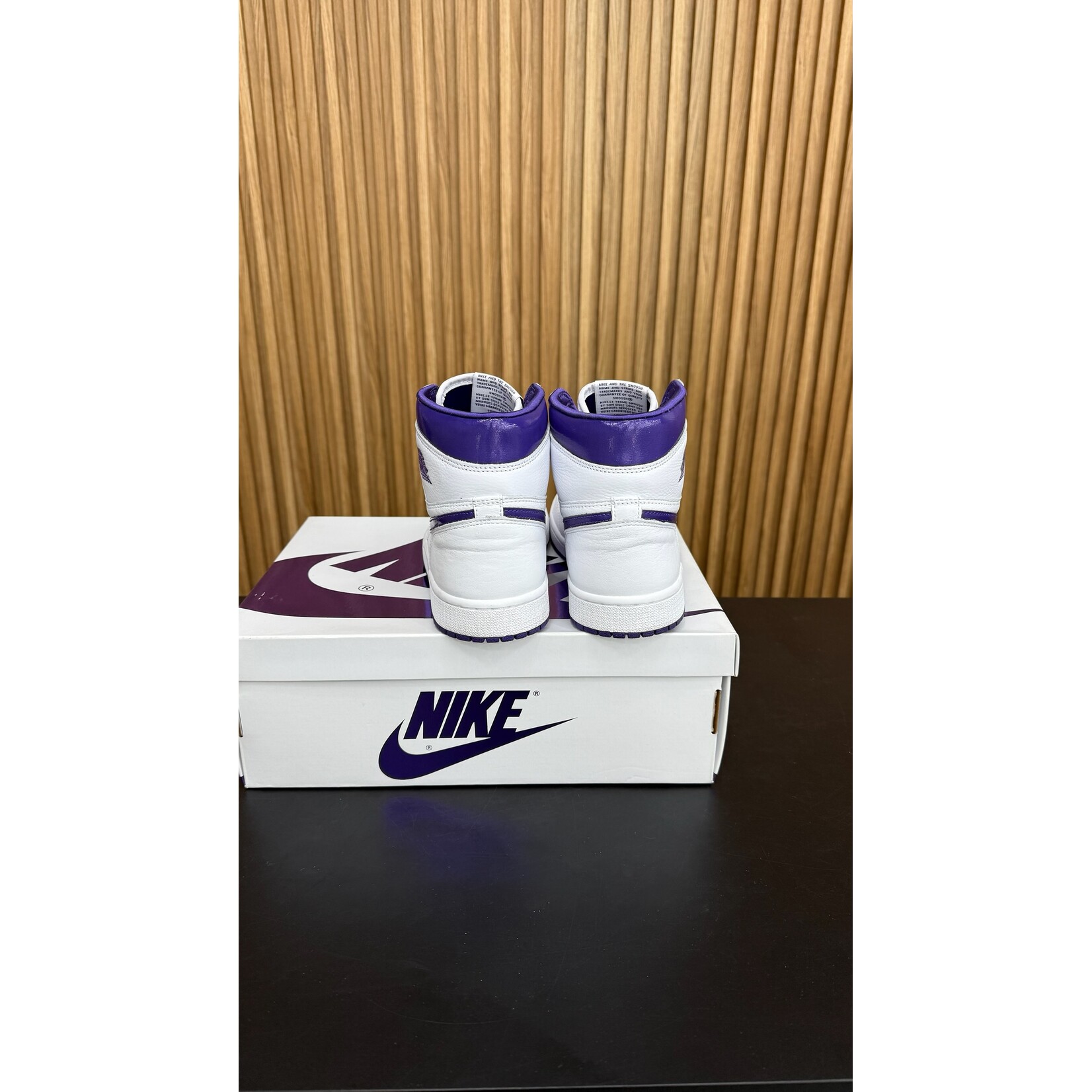 Jordan Jordan 1 Retro High Court Purple (Women's) Size 8W, PREOWNED