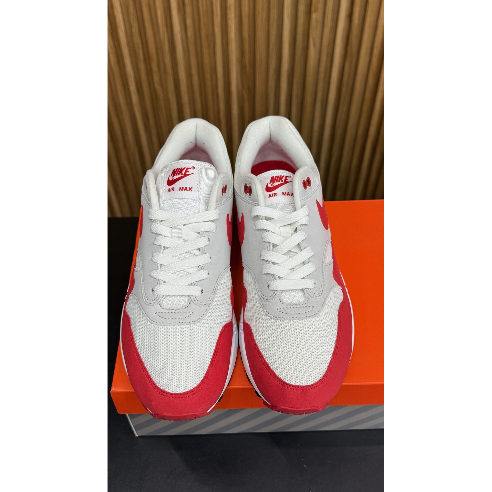 Nike Nike Air Max 1 Anniversary Red (2017/2018 Restock Pair) Size 10, PREOWNED