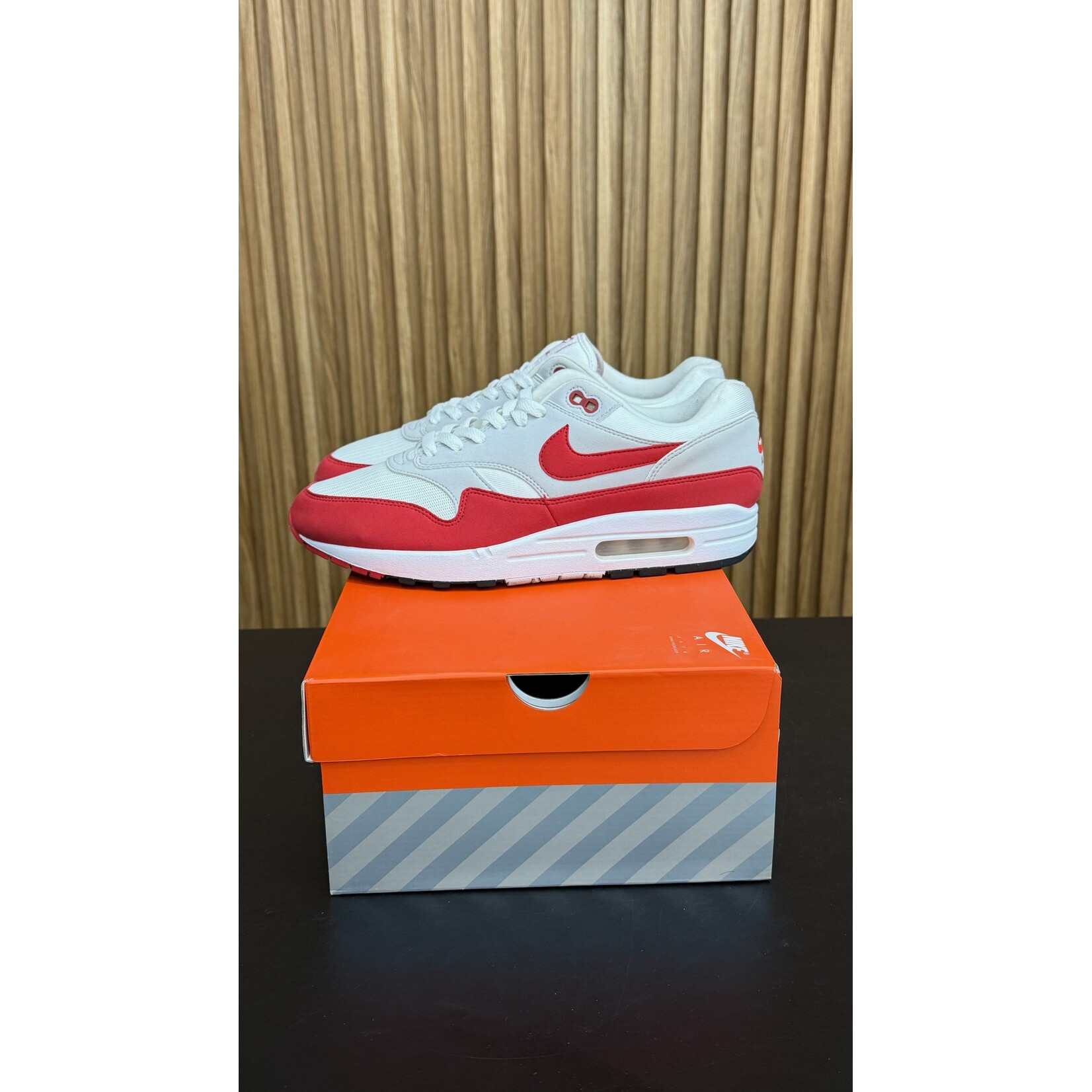 Nike Nike Air Max 1 Anniversary Red (2017/2018 Restock Pair) Size 10, PREOWNED