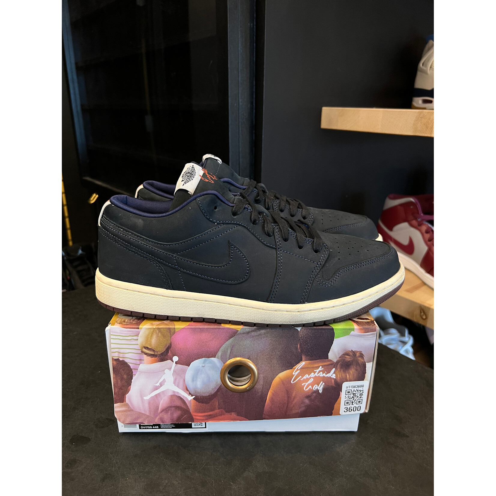 Jordan Jordan 1 Low Eastside Golf Out of the Mud Size 11, PREOWNED*