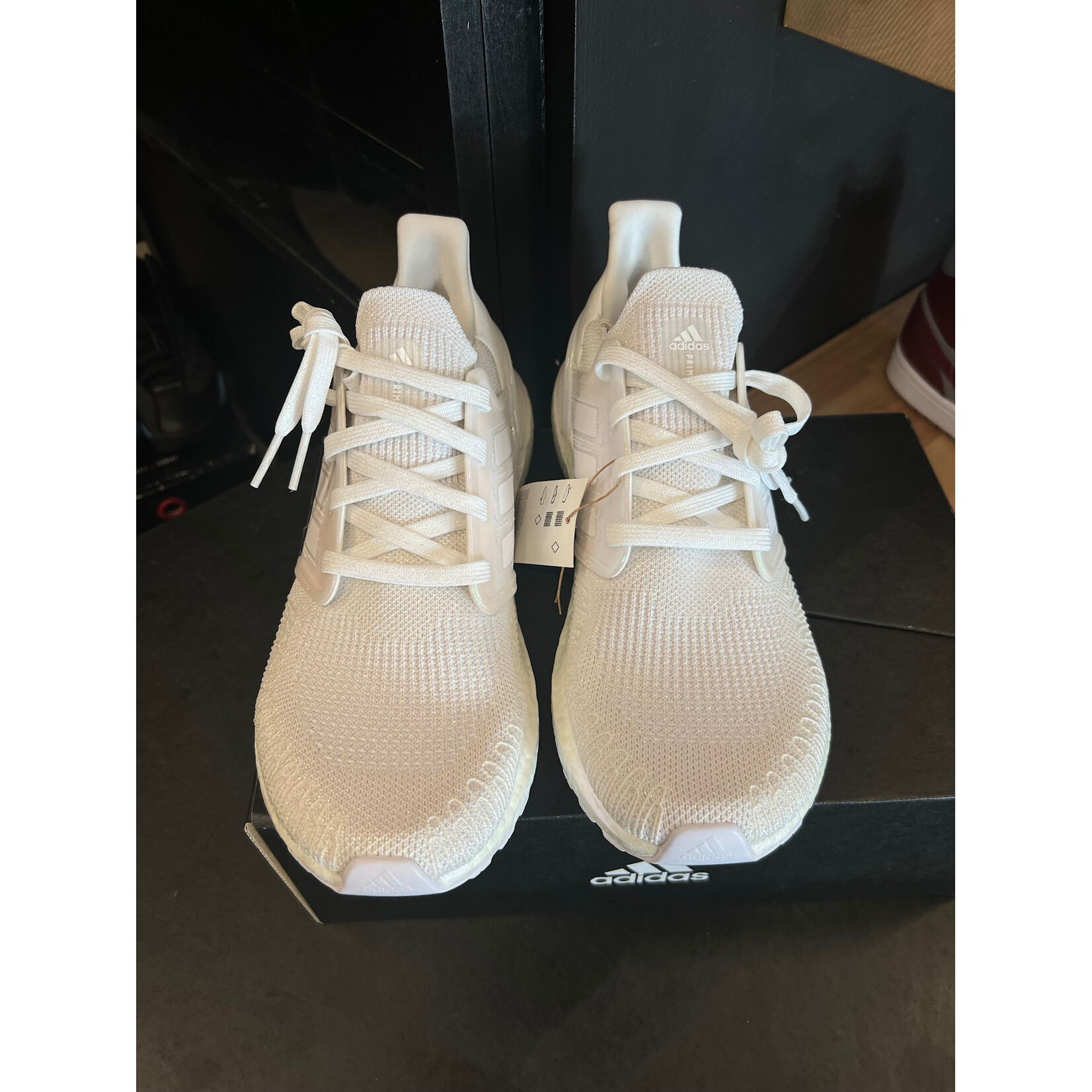 Adidas adidas Ultra Boost 20 White Iridescent Size 9.5, PREOWNED TRIED ON