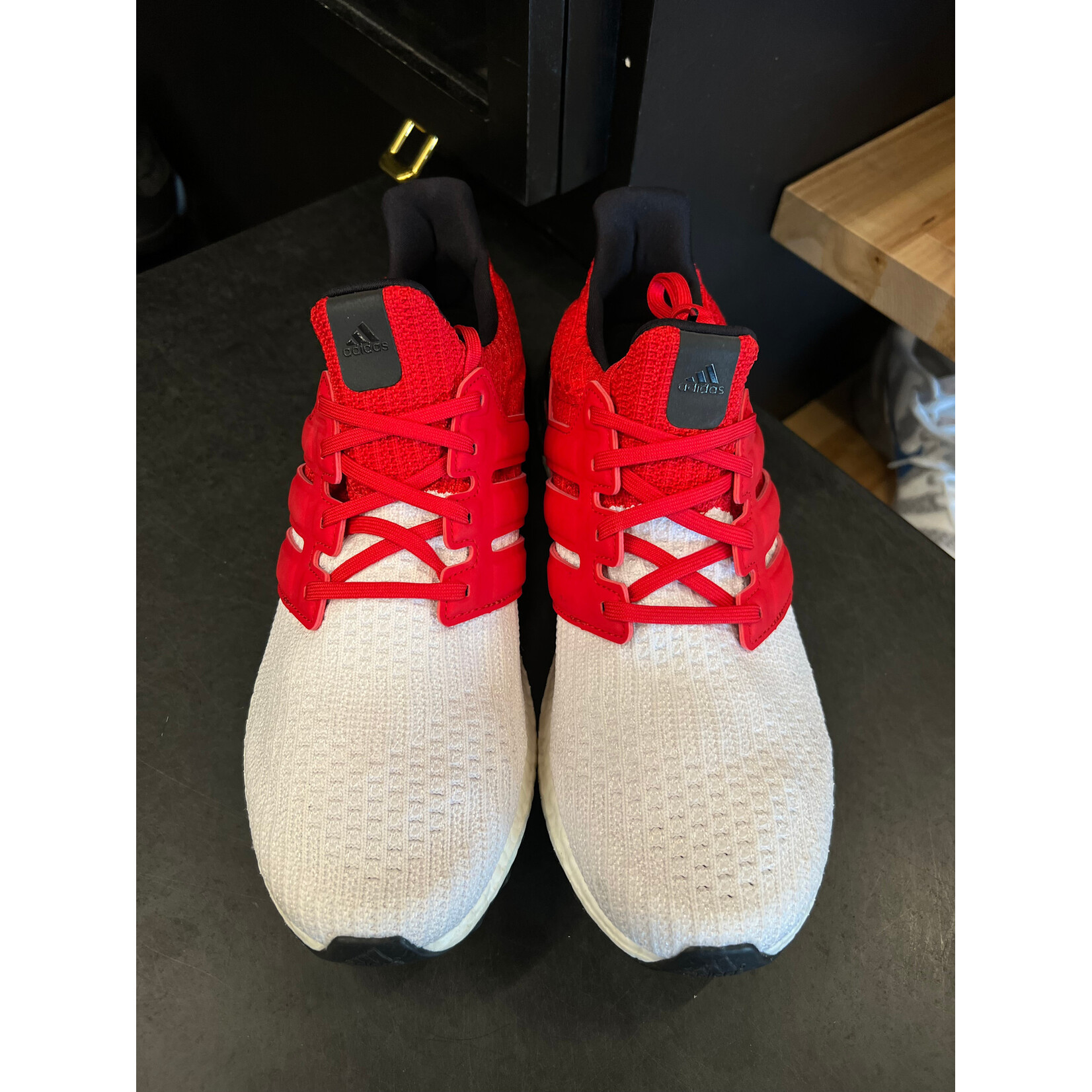 Adidas adidas Ultra Boost 4.0 White Red Black Size 10.5, PREOWNED*