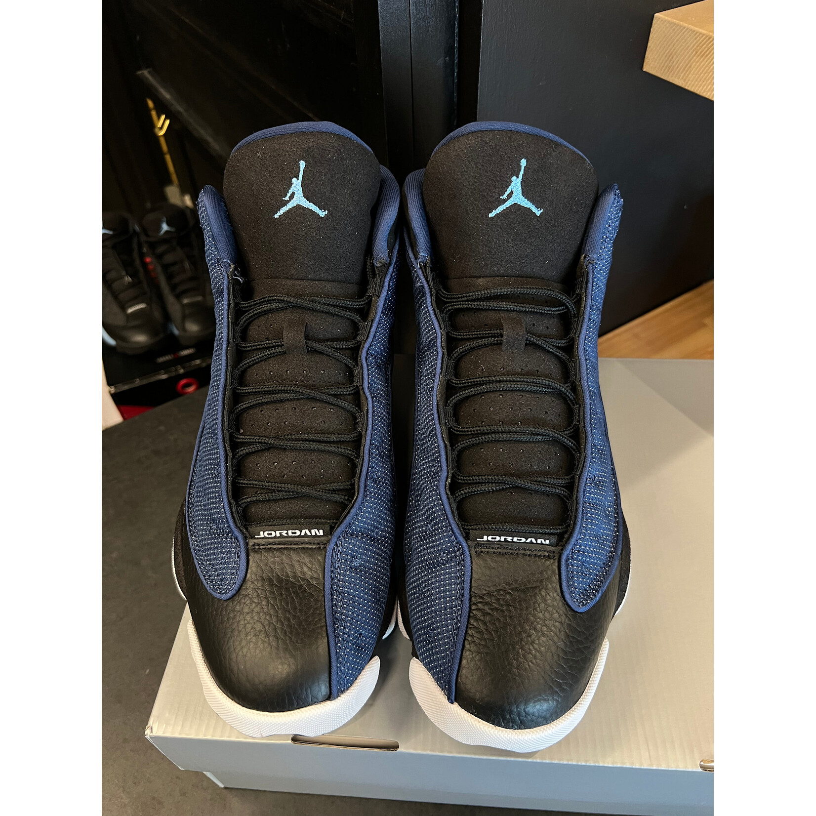 Jordan Jordan 13 Retro Brave Blue Size 13, PREOWNED*