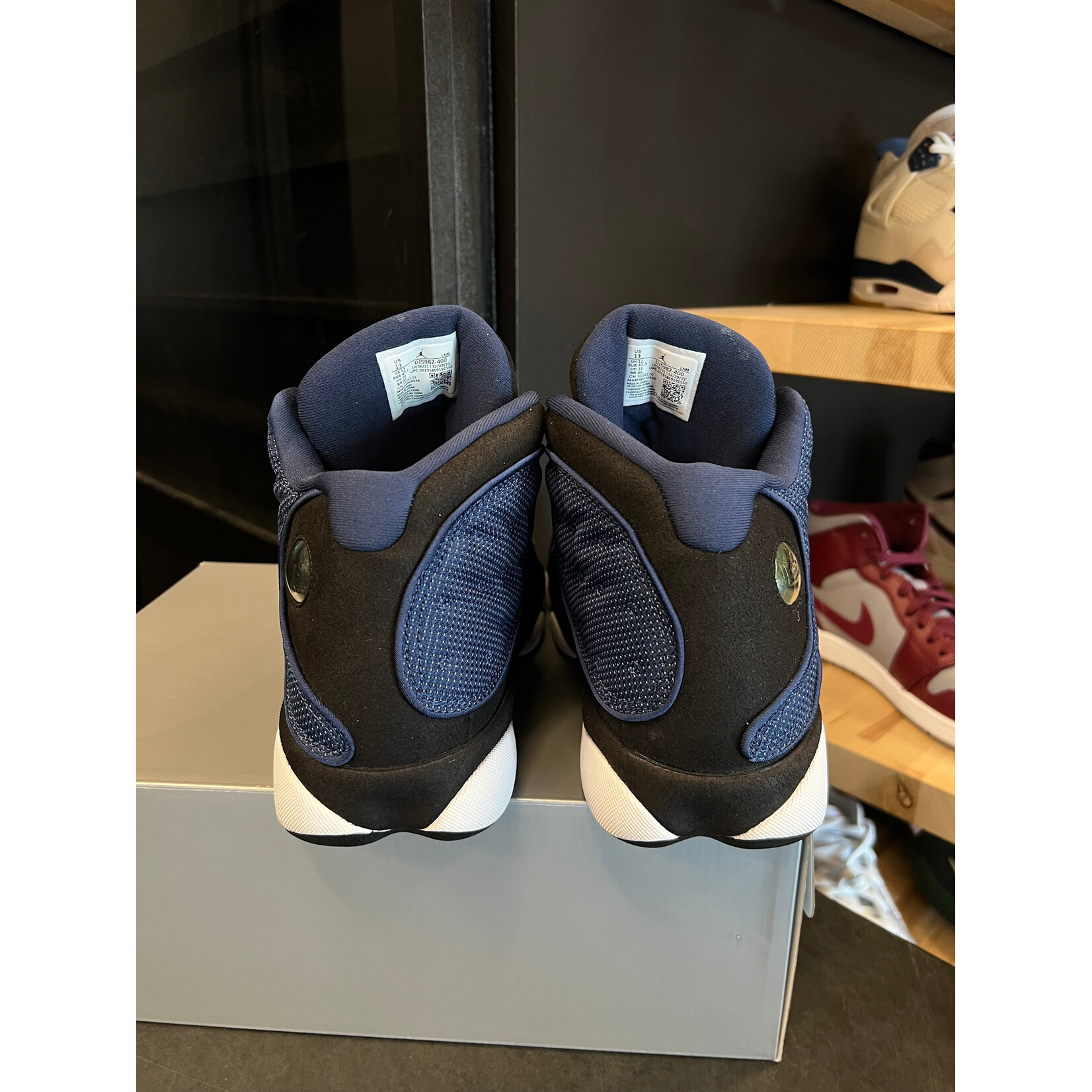 Jordan Jordan 13 Retro Brave Blue Size 13, PREOWNED*