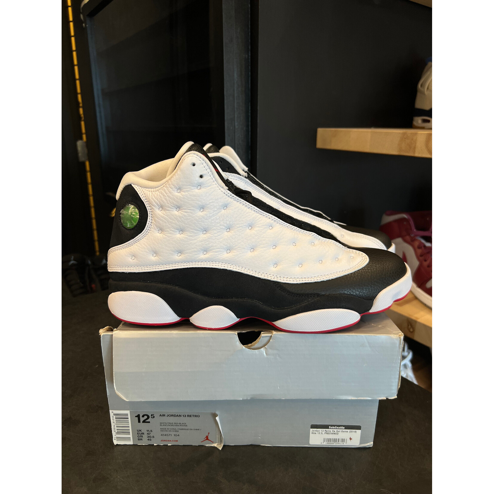 Jordan Jordan 13 Retro He Got Game (2018) Size 12.5, PREOWNED*