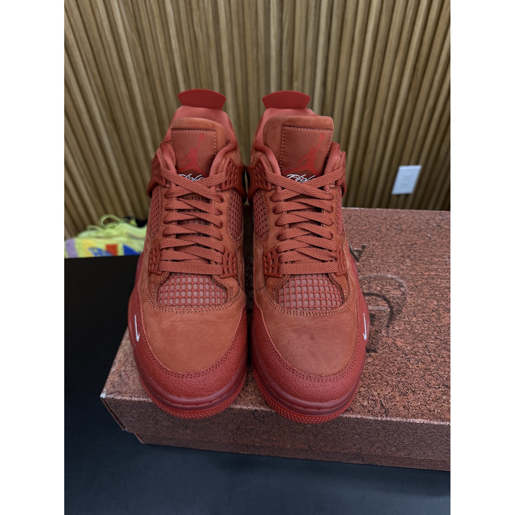 Jordan Jordan 4 Retro OG SP Nigel Sylvester Brick by Brick Size 9.5, PREOWNED*