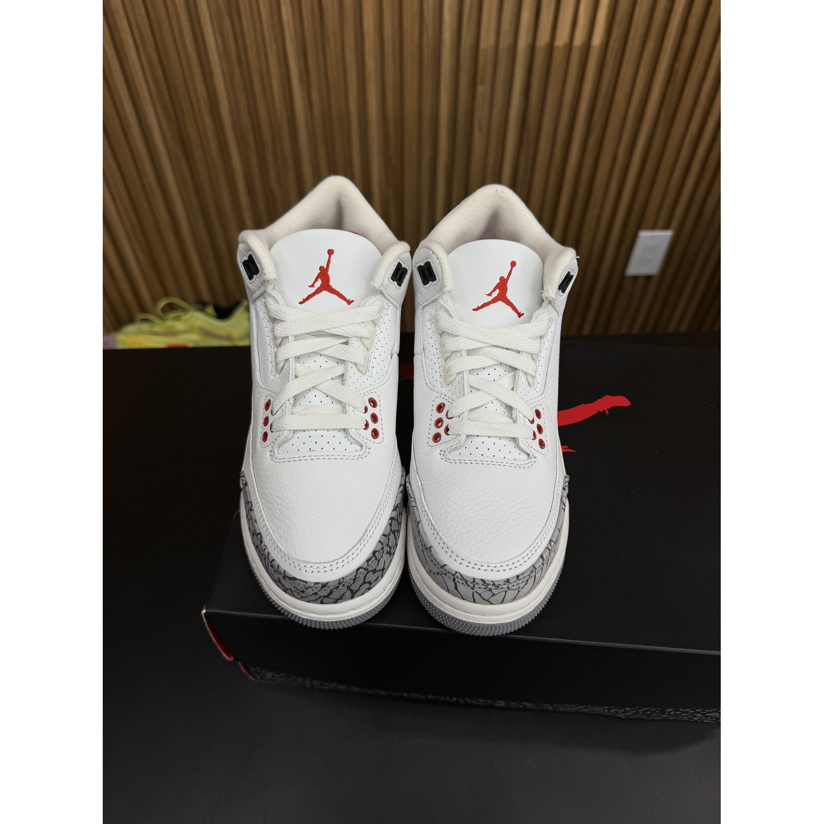 Jordan Jordan 3 Retro White Cement Reimagined (GS) Size 4.5, PREOWNED*