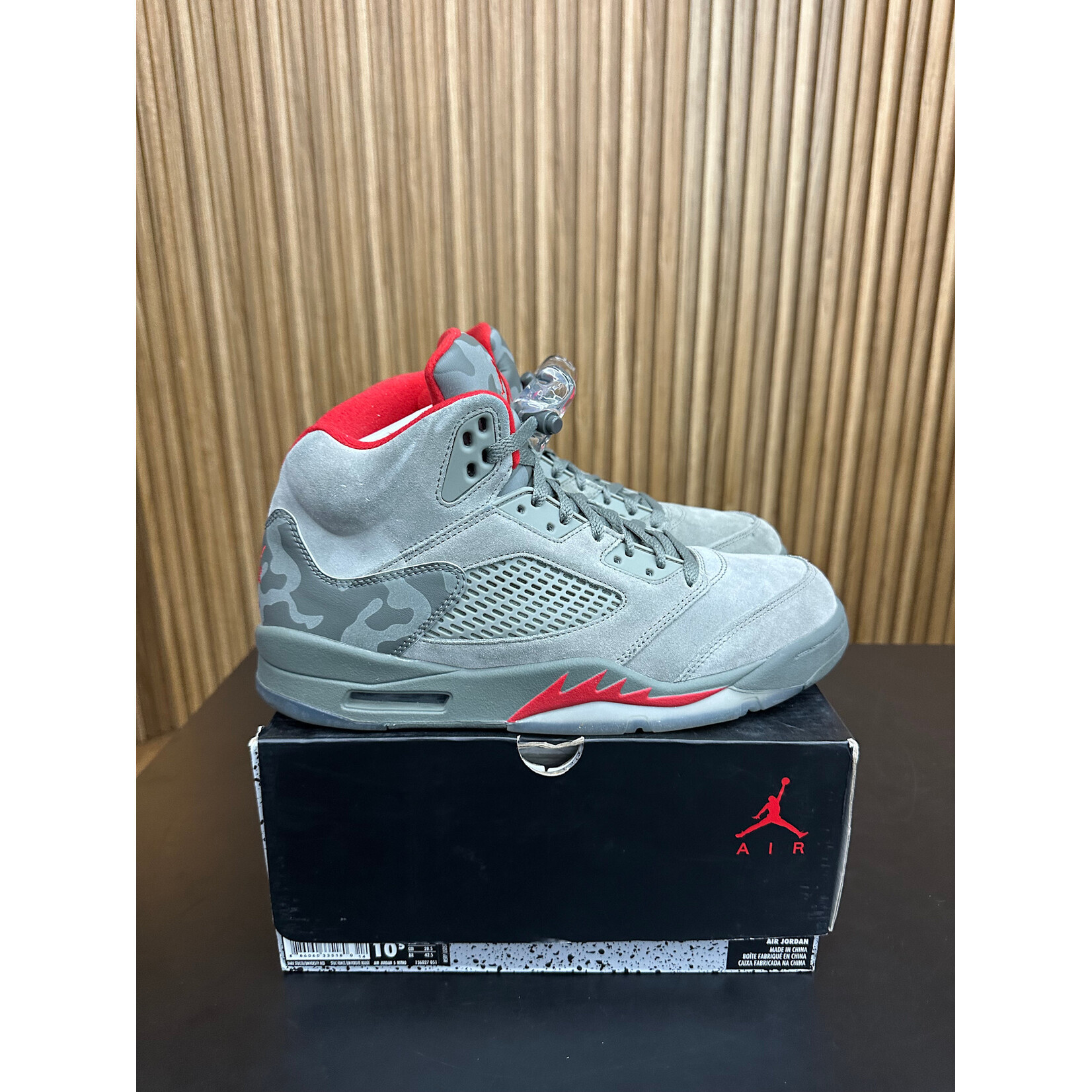 Jordan Jordan 5 Retro P51 Camo Size 10.5, PREOWNED*