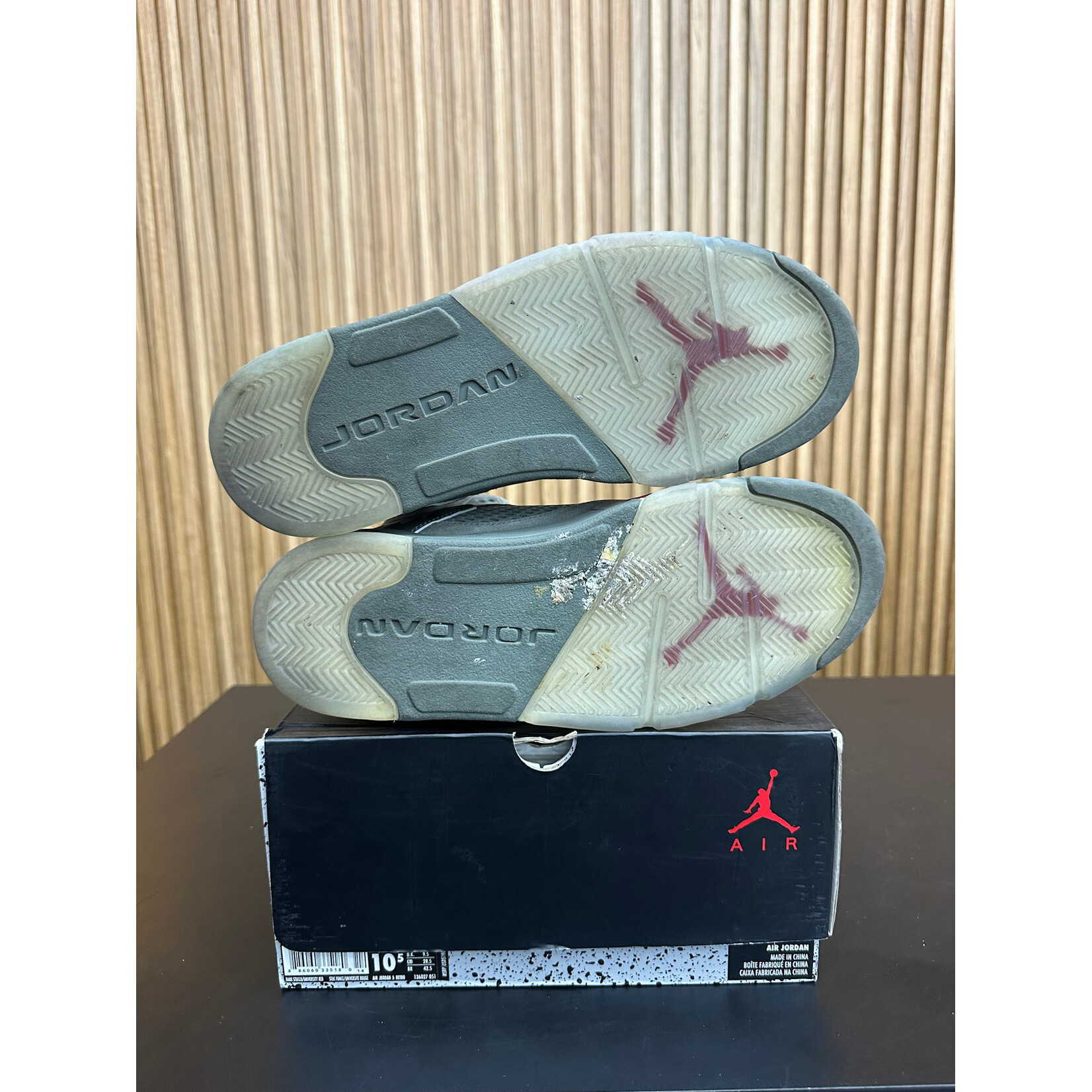 Jordan Jordan 5 Retro P51 Camo Size 10.5, PREOWNED*