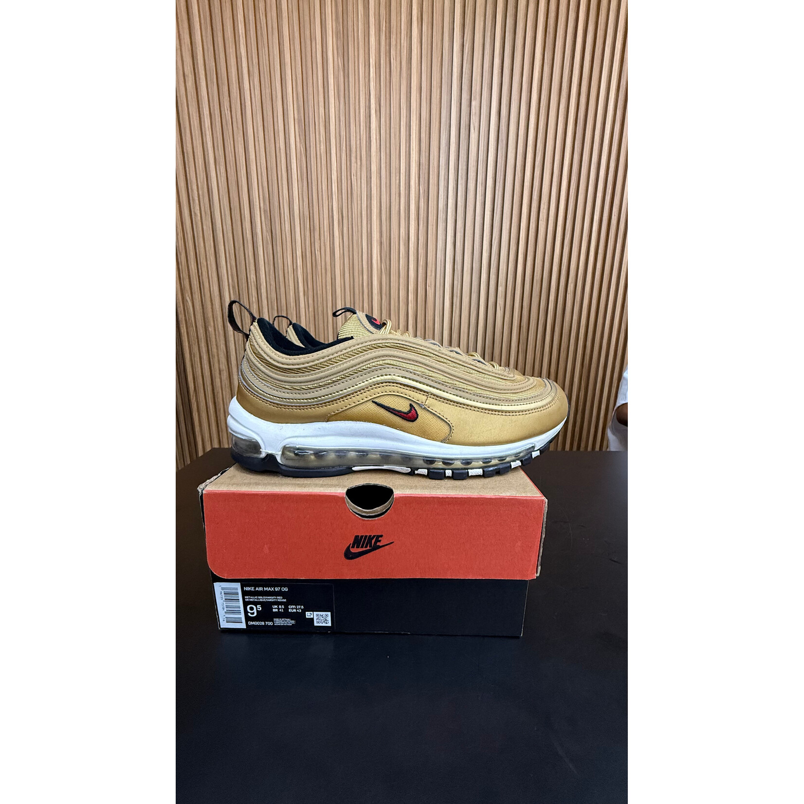 Nike Nike Air Max 97 OG Golden Bullet (2023) Size 9.5, PREOWNED*