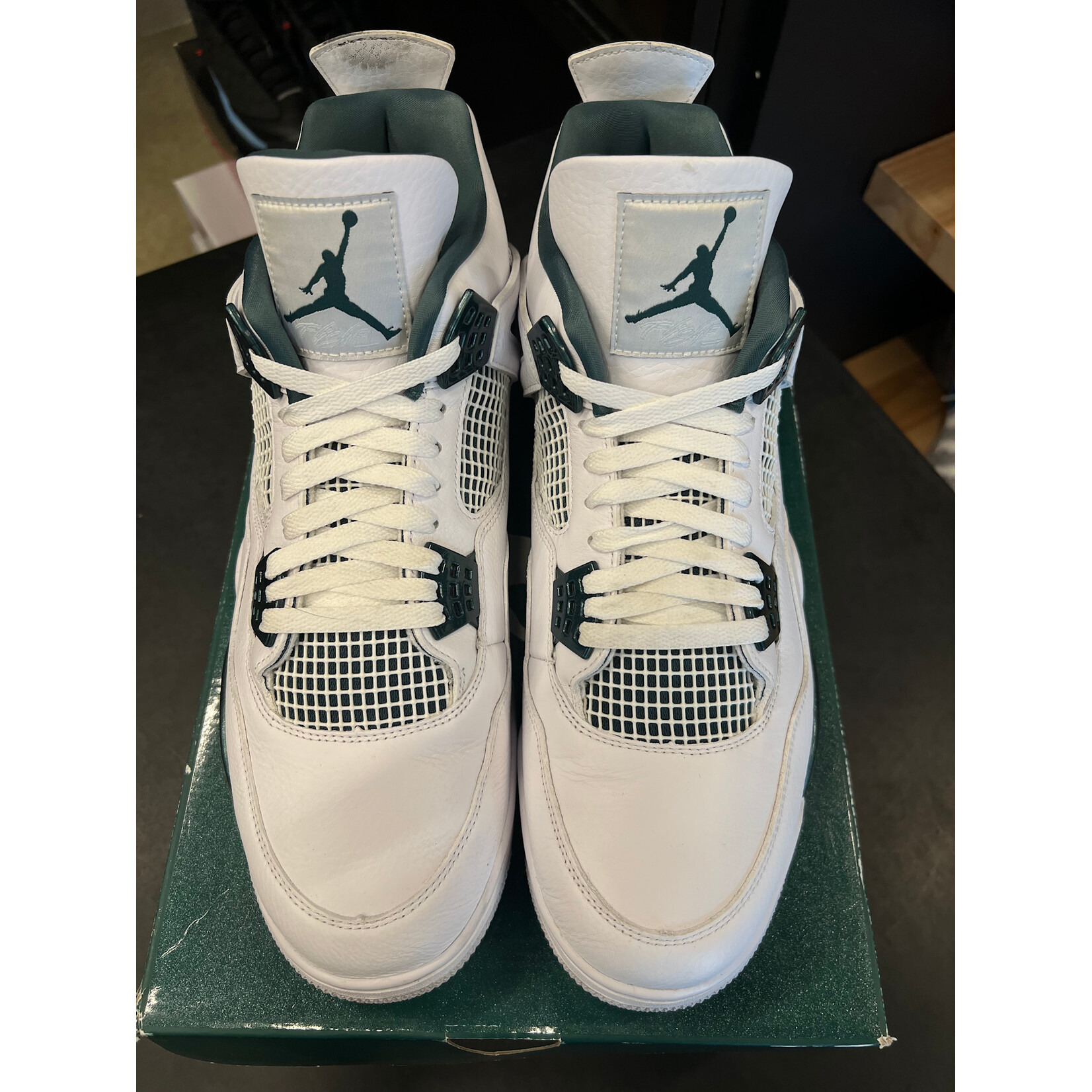 Jordan Jordan 4 Retro Oxidized Green Size 14, PREOWNED*